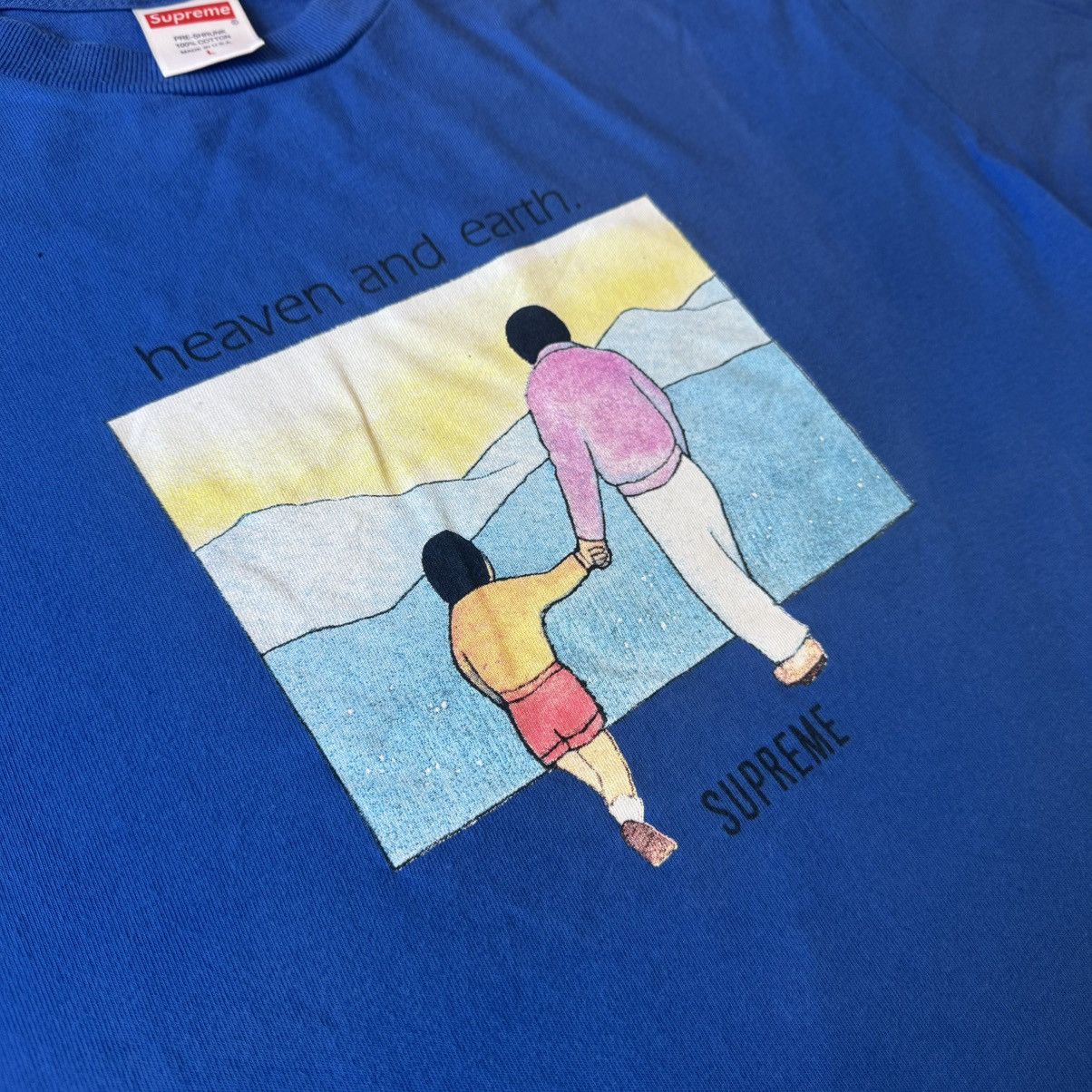 Supreme Supreme heaven and earth tee Size US L / EU 52-54 / 3 - 2 Thumbnail