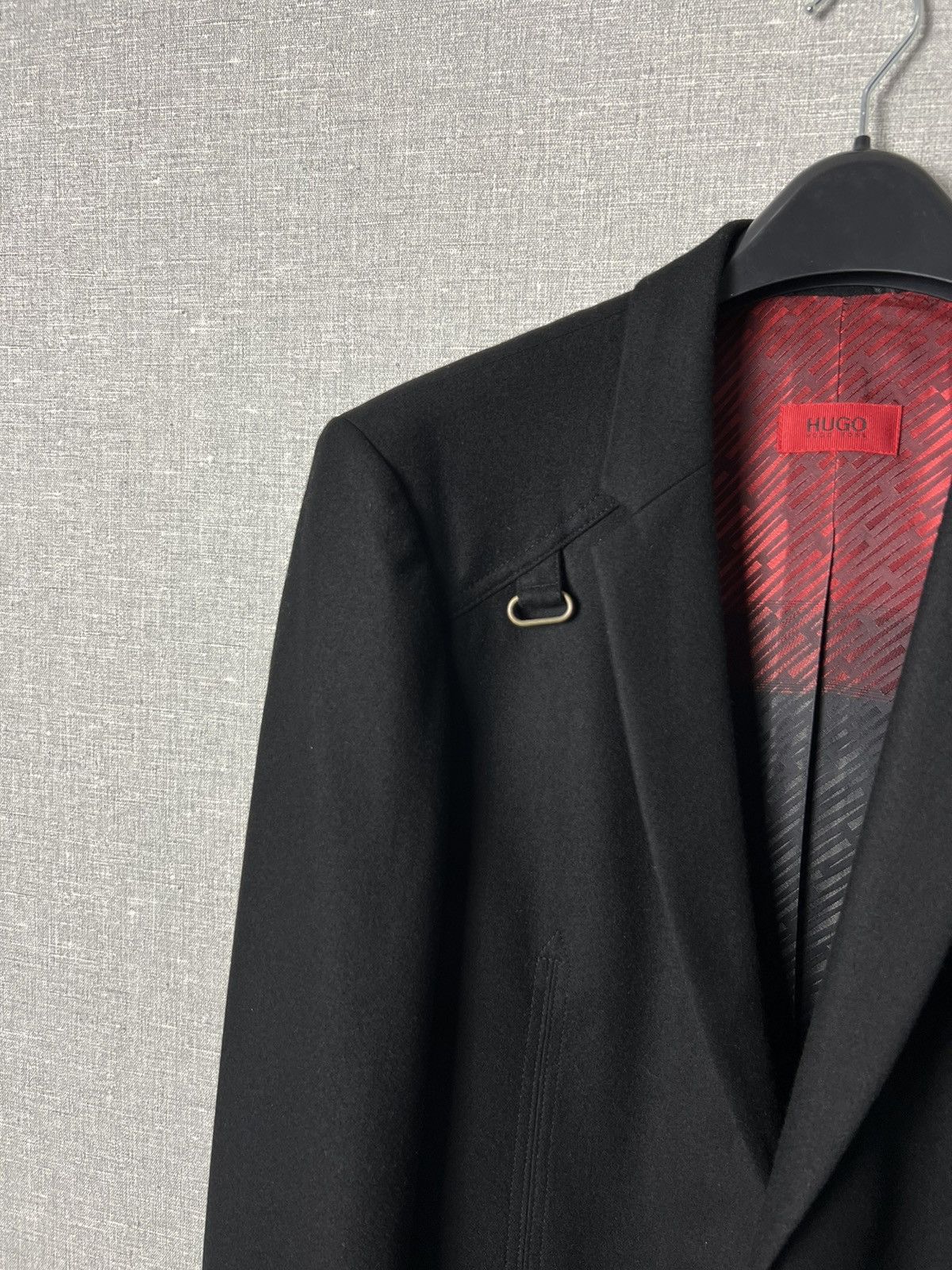 Hugo Boss Rare Hugo Boss Virgin Wool Designer Blaze Jacket Size 50 Size 40R - 3 Thumbnail