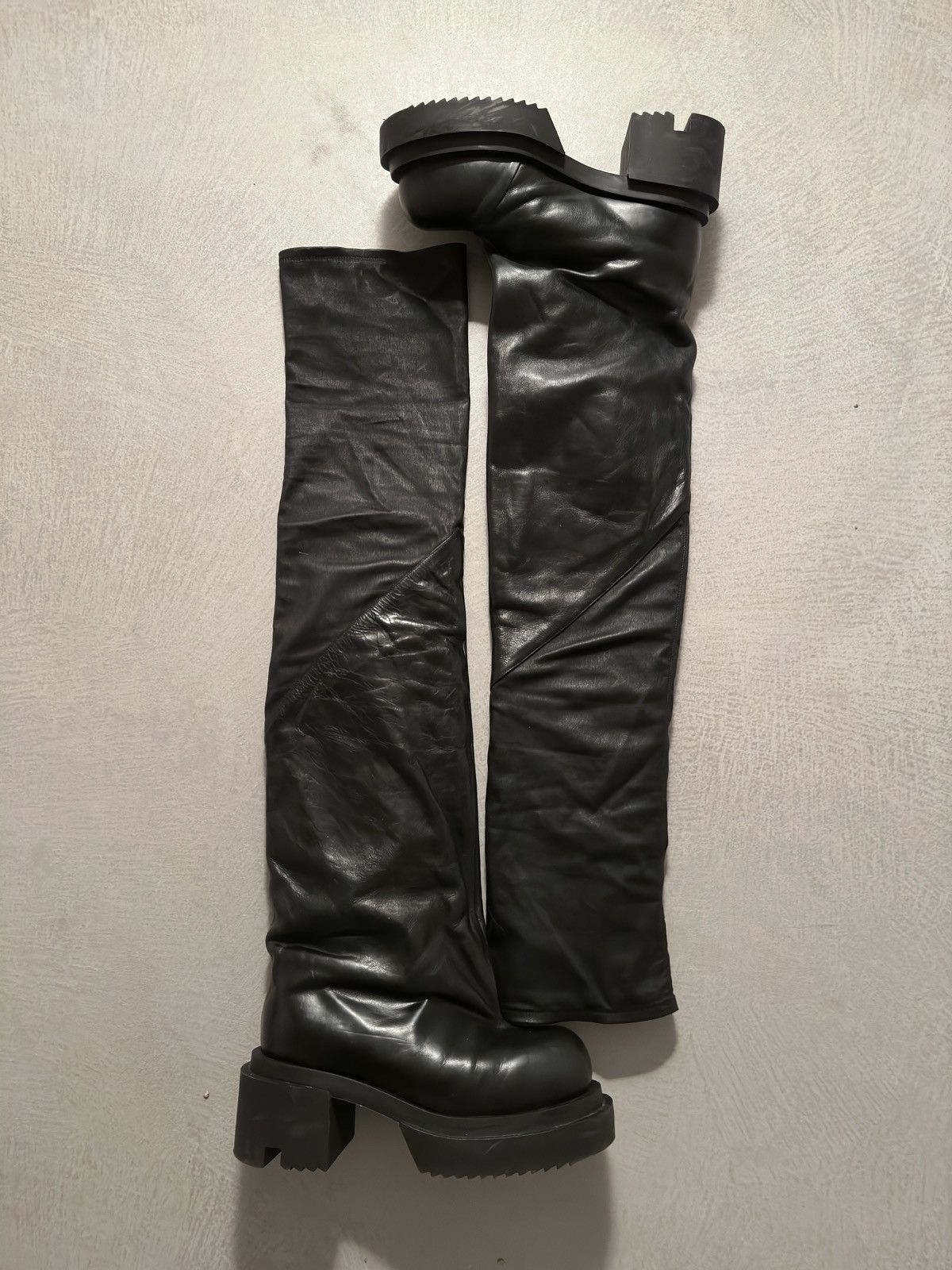 Rick Owens Rick Owens FW23 Flared Bogun Boots | Grailed