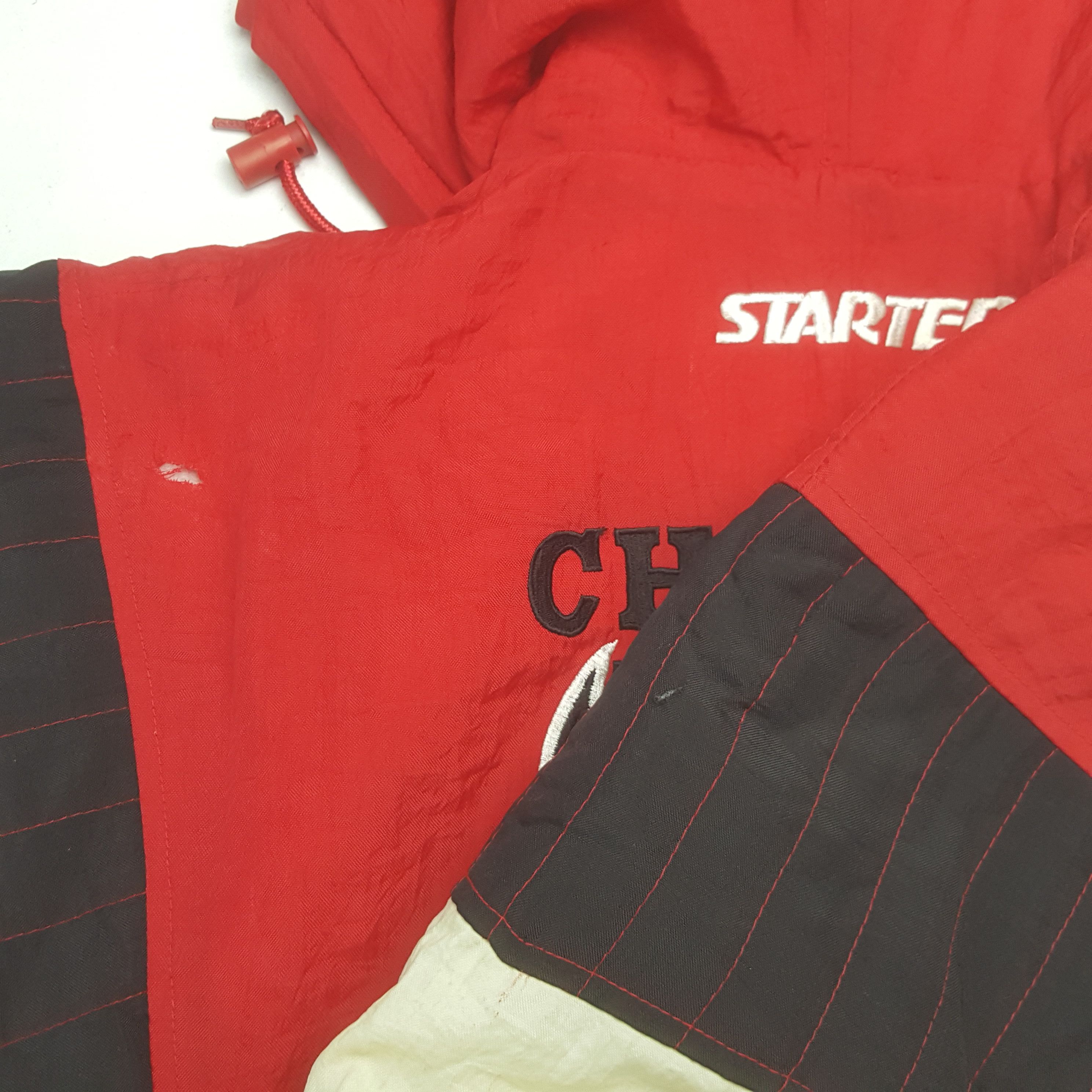 Starter Vintage Chicago Bulls American Basketball Jacket C322N1 Size US M / EU 48-50 / 2 - 10 Thumbnail