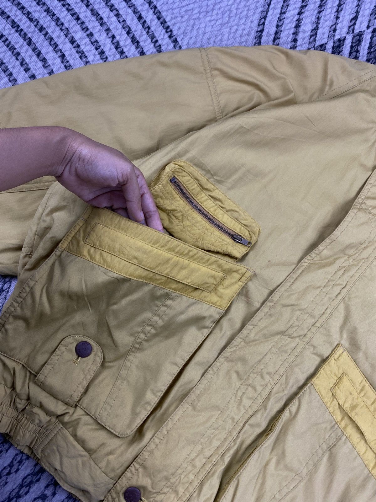 Japanese Brand Vintage PIA Sports Bomber Jacket Rare Design Size US XL / EU 56 / 4 - 7 Thumbnail