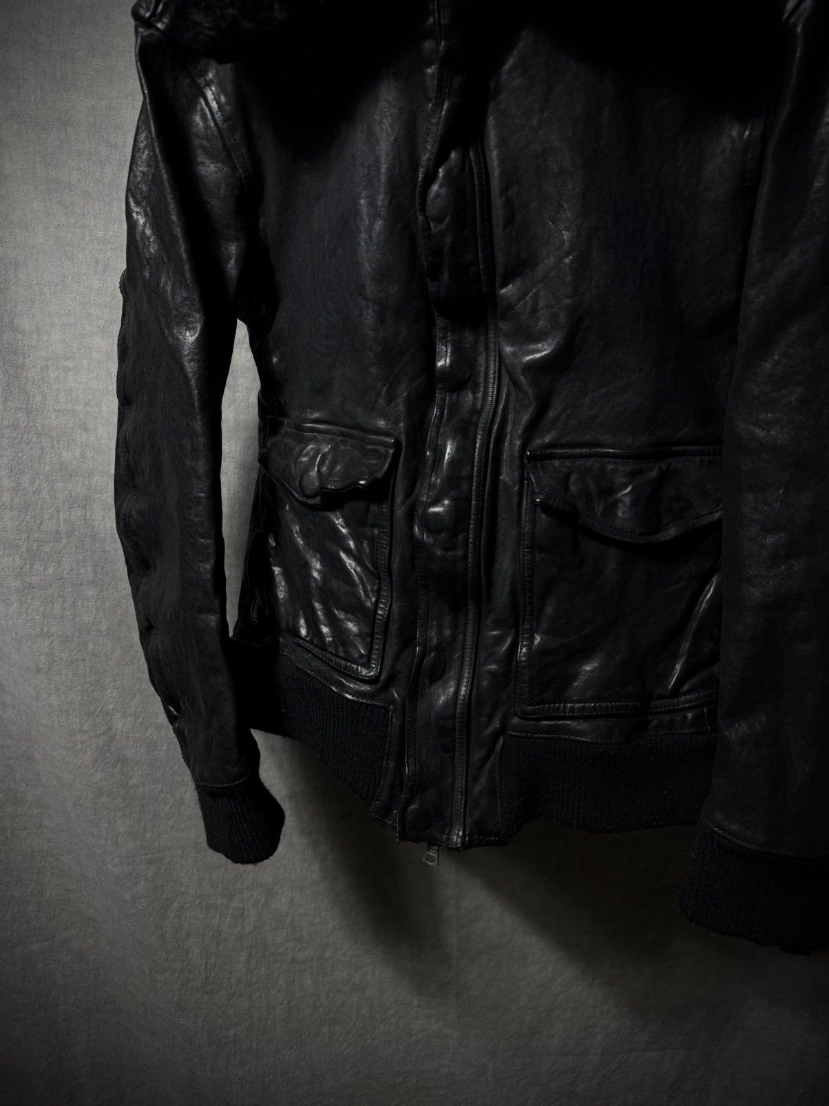 Isamu Katayama Backlash Isamu Katayama Backlash Fur Leather Jacket Size US M / EU 48-50 / 2 - 4 Thumbnail