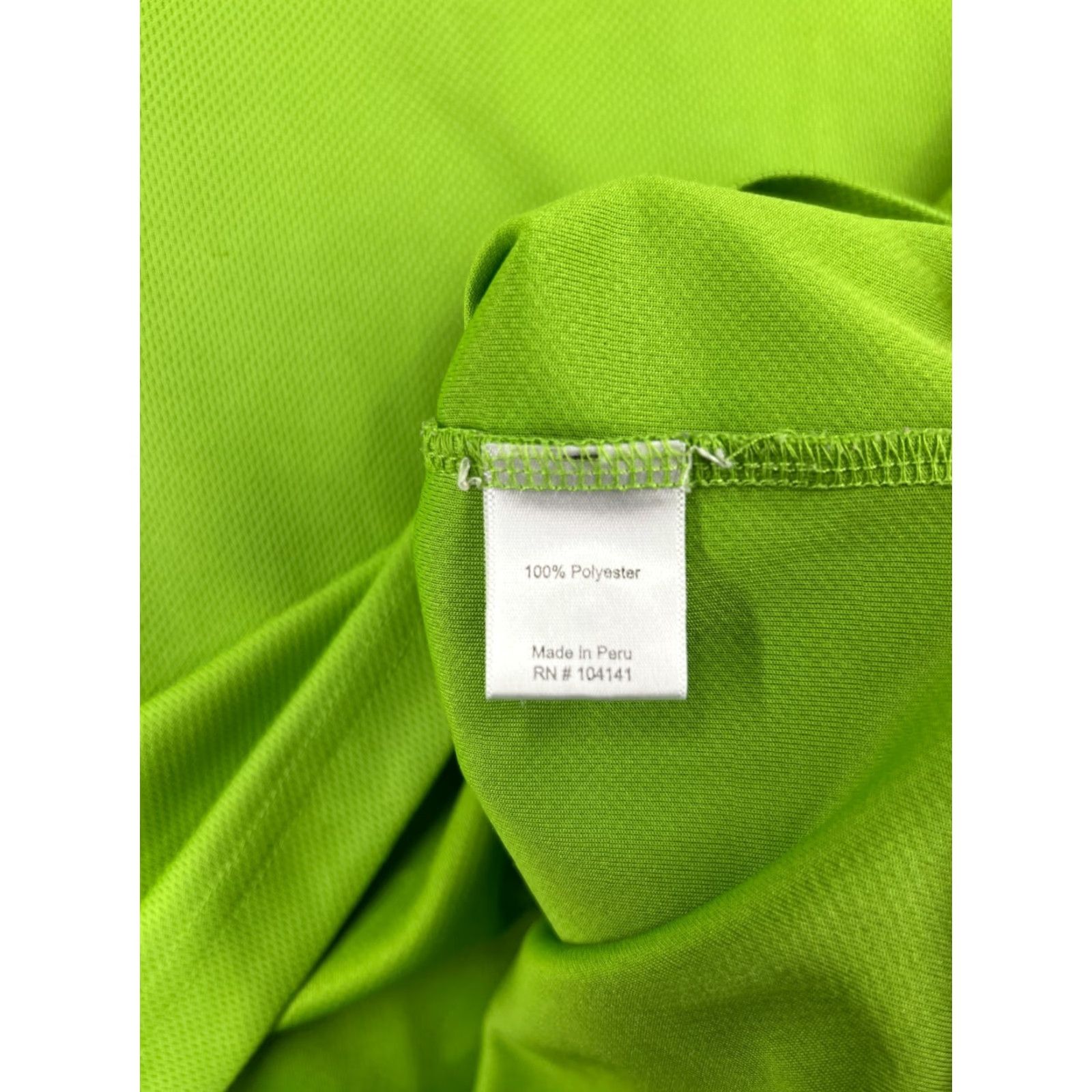 Vintage Walter Hagen Polo Shirt Mens L Green 100% Polyester Golf Lightweight Casual Everyday Shirts Size US L / EU 52-54 / 3 - 4 Thumbnail