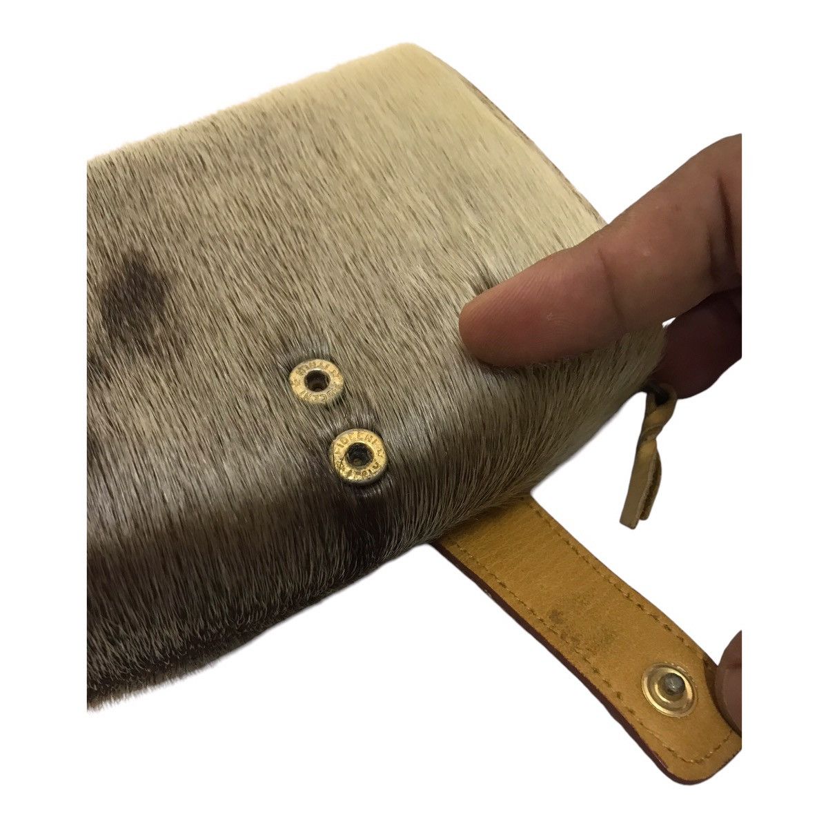 Hysteric Glamour × If Six Was Nine × Le Grande Bleu (L.G.B.) isola Japanese Leather Fur Wallet Size ONE SIZE - 3 Thumbnail