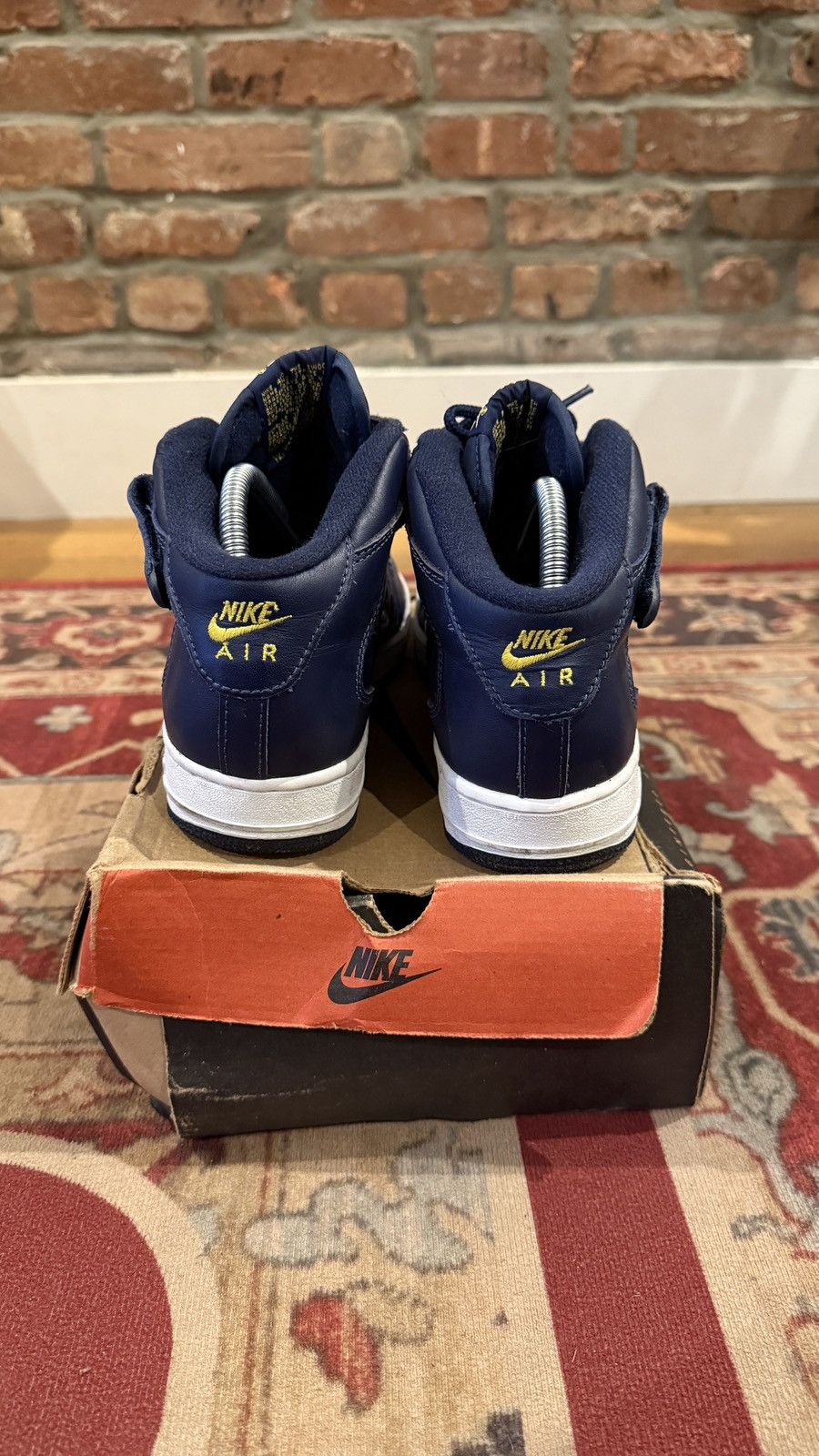 Nike Air Force 1 Mid SC (BG) “Jewel Midnight Navy” Size 6 Size US 6 / EU 39 - 4 Thumbnail