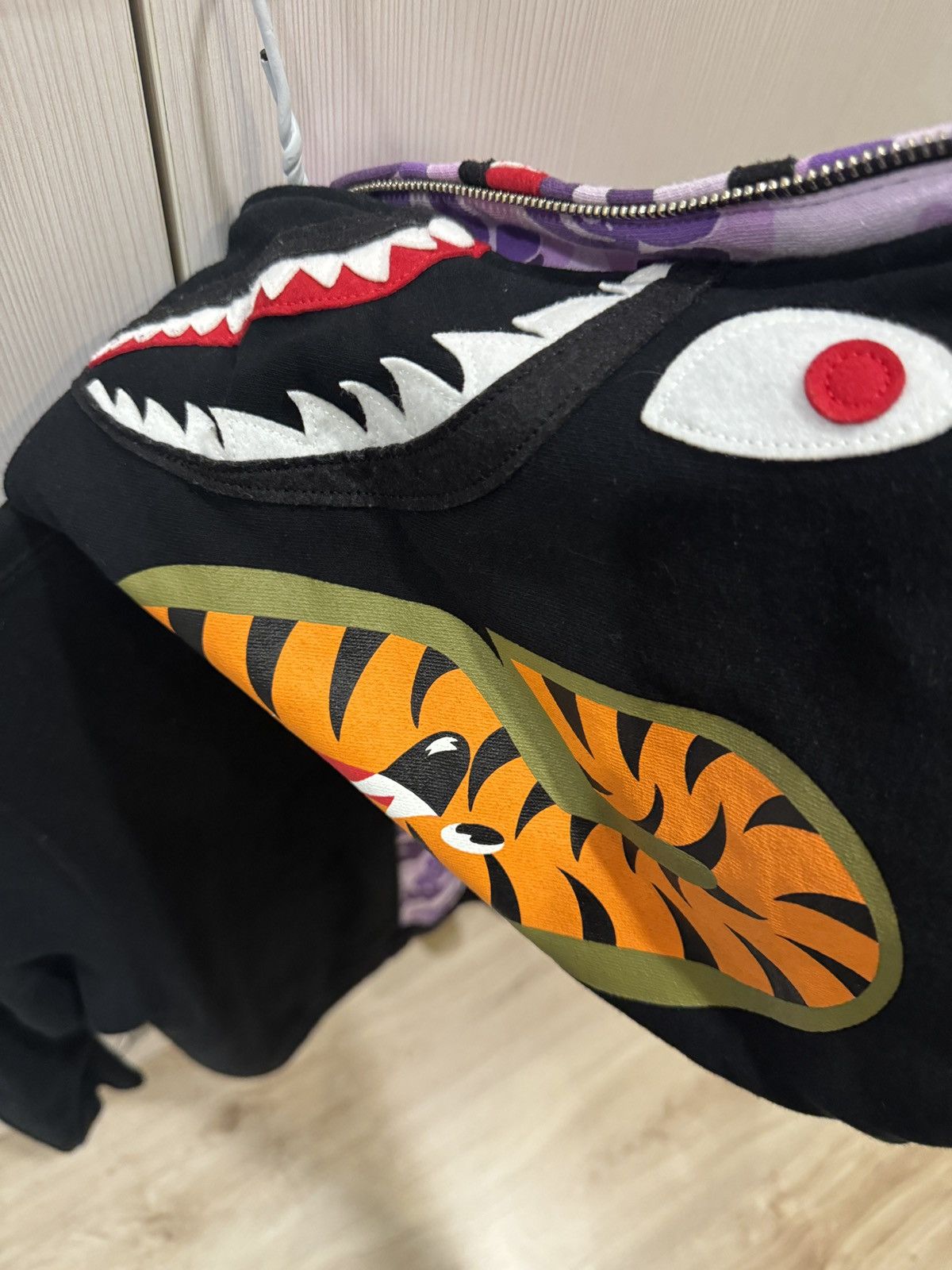Bape BAPE TAIPEI 14TH ANNIVERSARY SHARK FULL ZIP HOODIE Size US M / EU 48-50 / 2 - 3 Thumbnail