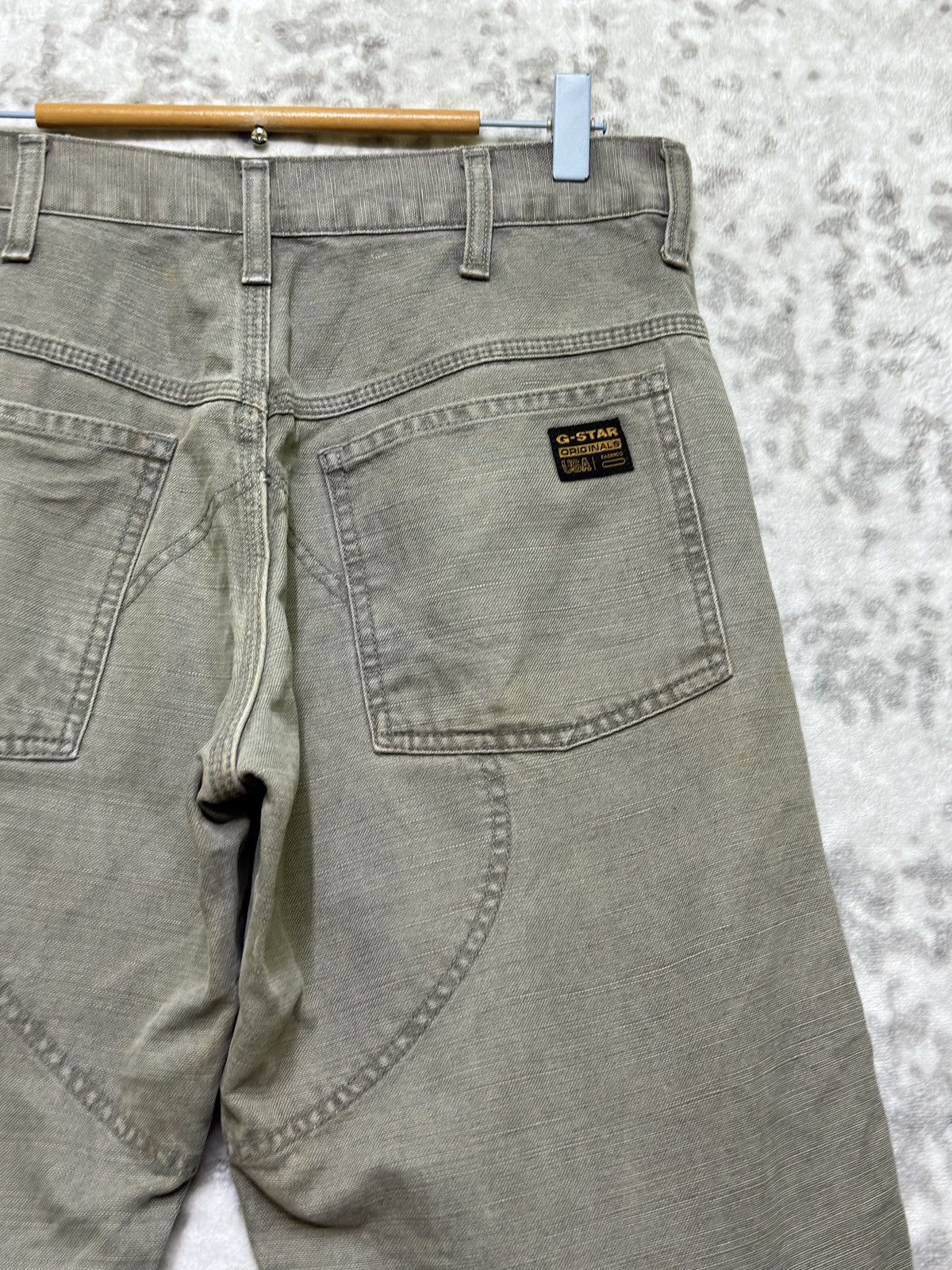 G-Star G-Star Raw 3D Paneled Denim Pants Workwear Engineer Style Size US 30 / EU 46 - 11 Thumbnail