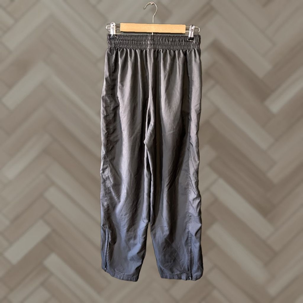 Nike Nike Mens Sweatpants Pull On Dri-Fit Gray Striped Pants M Medium Activewear Royalty? Size US 31 - 1 Thumbnail