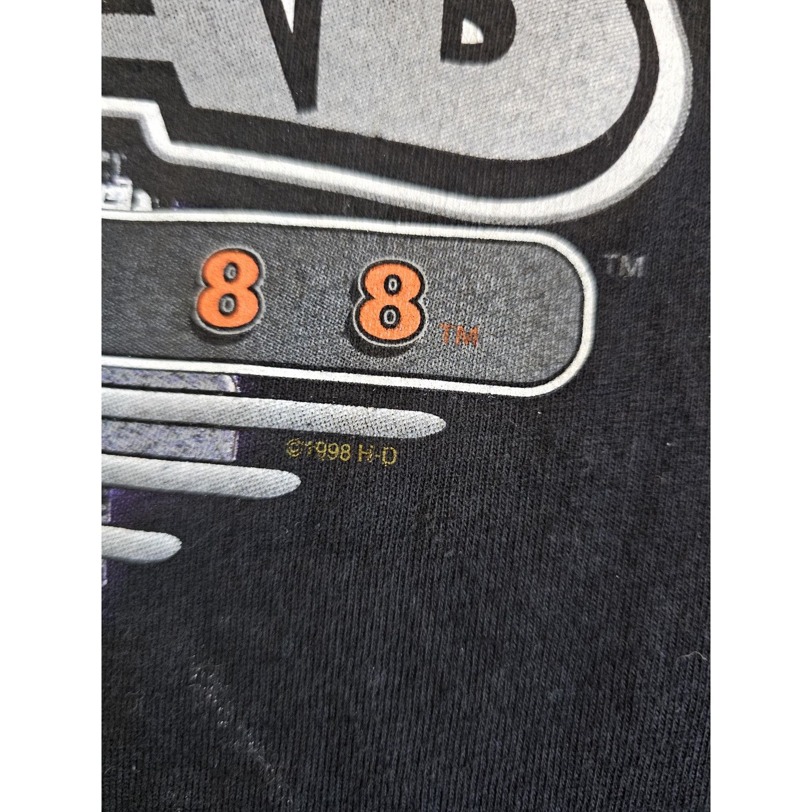 Harley Davidson 90s Harley Davidson V-twin Twin Cam Fathead Black Shirt Sz L Size US L / EU 52-54 / 3 - 7 Thumbnail