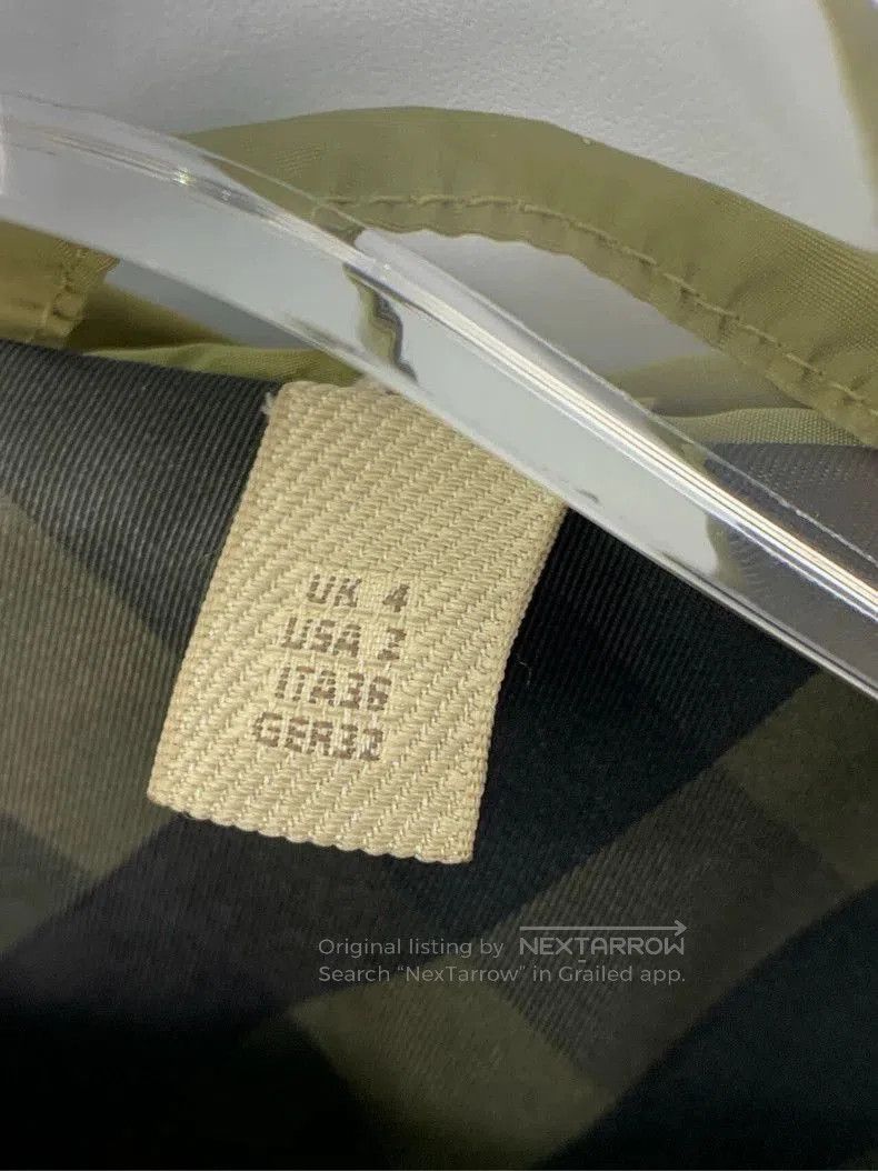 Burberry Burberry Green Hooded Jacket Coat. Size US XS / EU 42 / 0 - 6 Thumbnail
