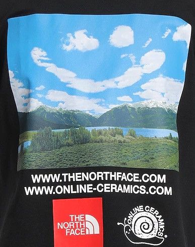 Online Ceramics × The North Face Online Ceramics x The North Face T-Shirt Black Tee Sz Small Size US S / EU 44-46 / 1 - 5 Thumbnail