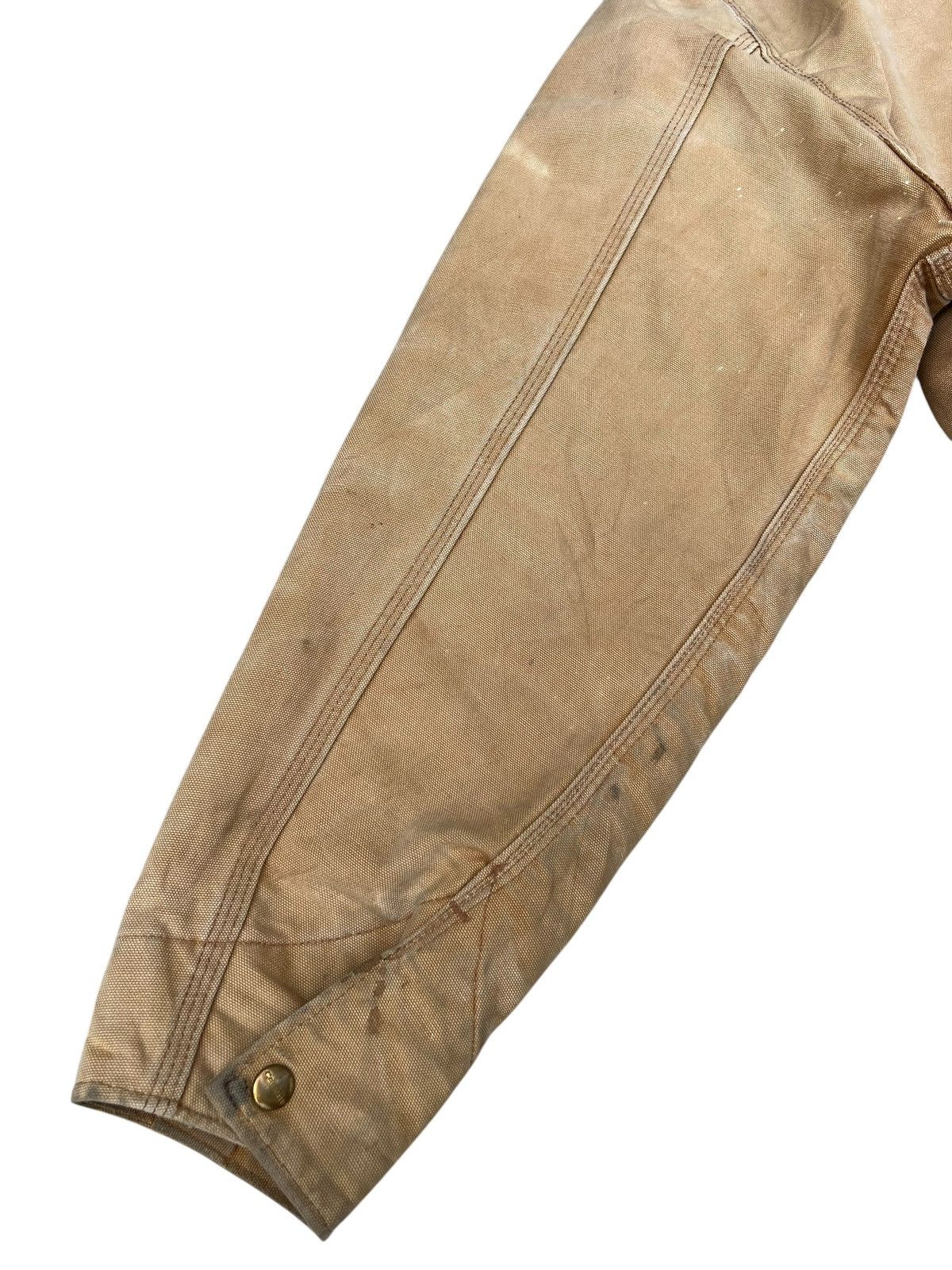 Carhartt Distressed 90s Carhartt Detroit Blanket Lined Senim Jacket Size US L / EU 52-54 / 3 - 22 Thumbnail