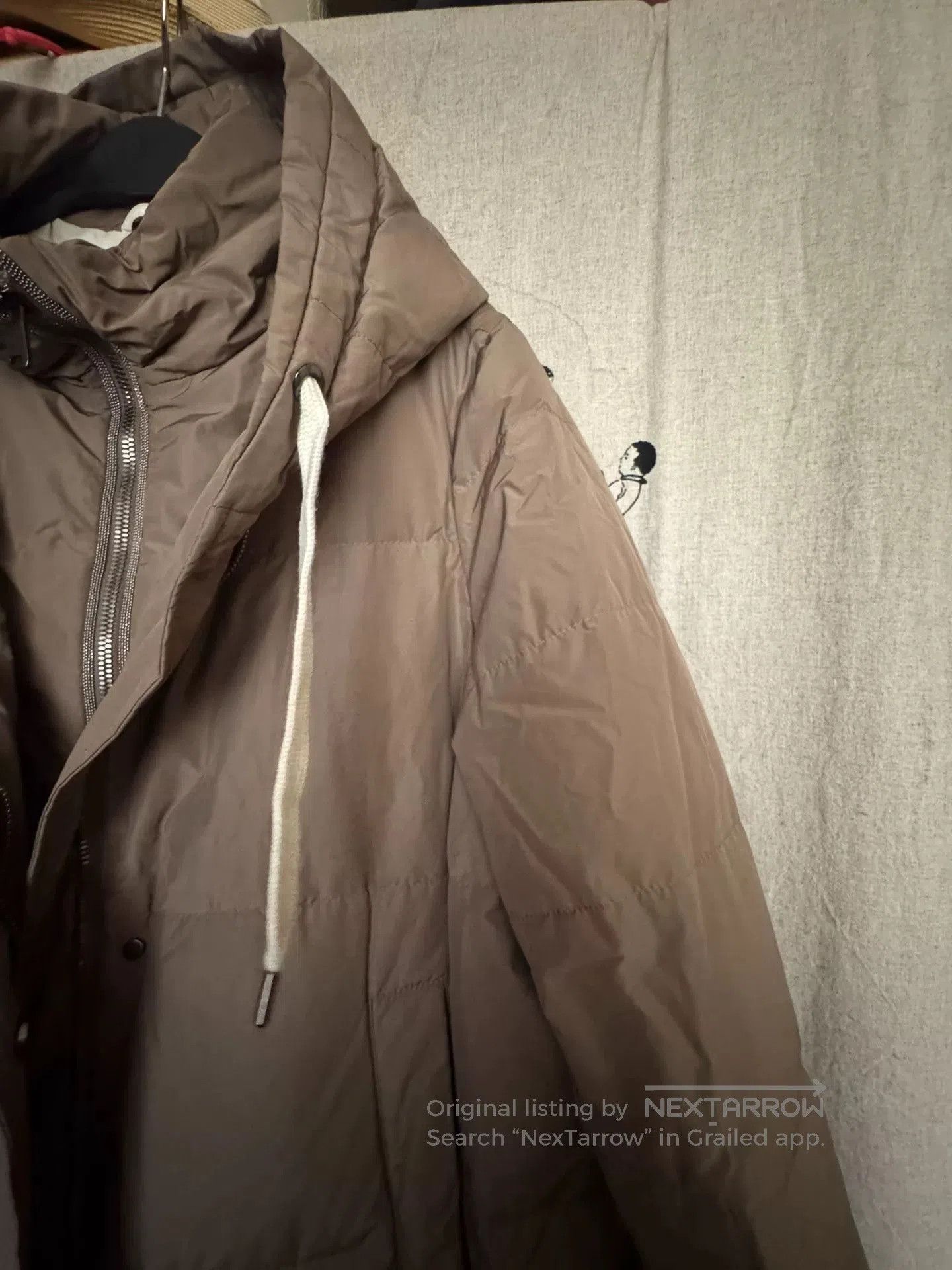 Brunello Cucinelli Brunello Cucinelli Long Hooded Down Coat. Size US M / EU 48-50 / 2 - 3 Thumbnail