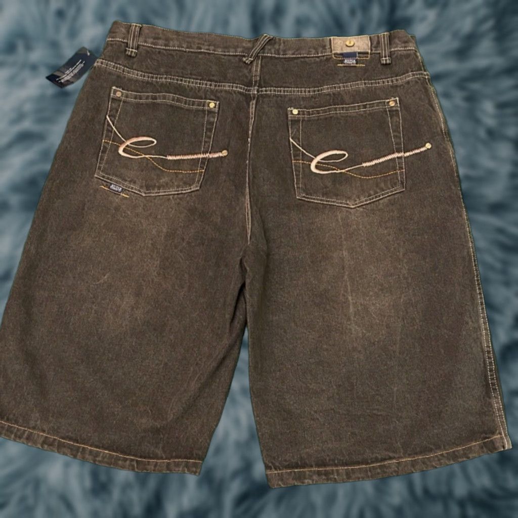 Enyce VINTAGE Enyce Baggy Hip Hop Skater Grunge Jeans Shorts JNCO Jorts NWT Size 42 Black Mens Size US 42 / EU 58 - 1 Thumbnail