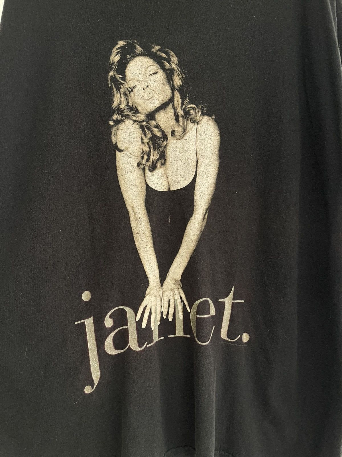 Band Tees Vintage 1993 Janet Jackson World Tour T Shirt Size US L / EU 52-54 / 3 - 3 Thumbnail