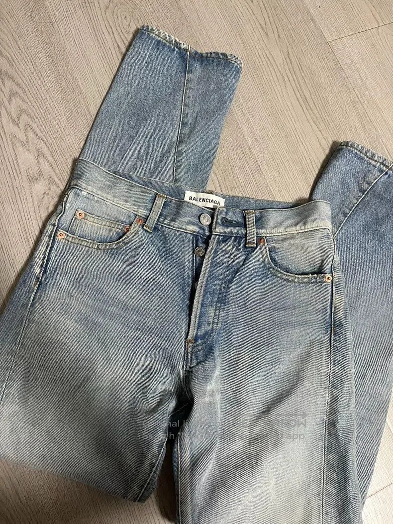 Yves Saint Laurent YSL Denim Pants New. Size US 26 / EU 42 - 5 Thumbnail
