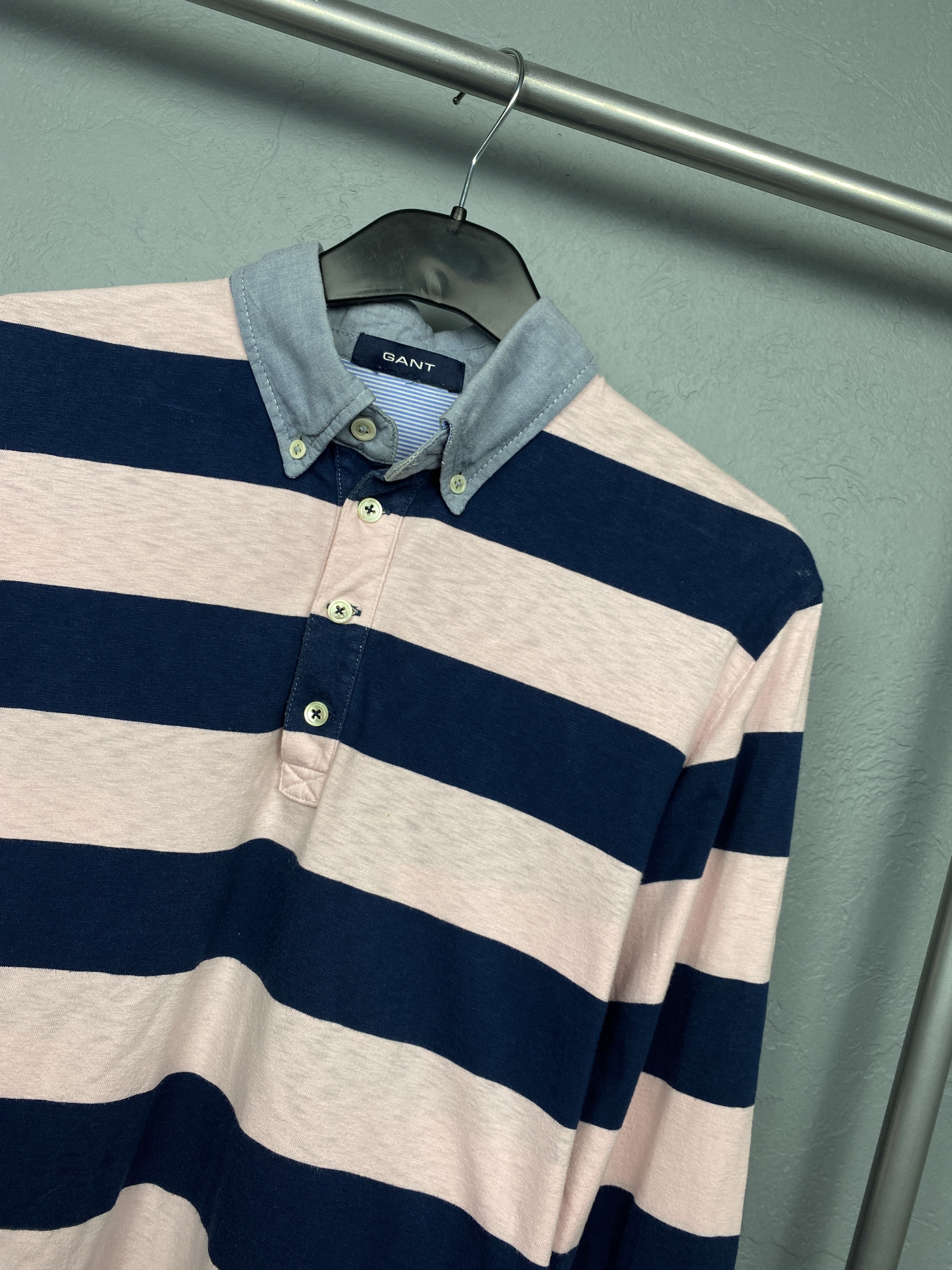 Gant Gant Vintage Mens Rugby Long Sleeve Polo Shirt Size US M / EU 48-50 / 2 - 2 Thumbnail