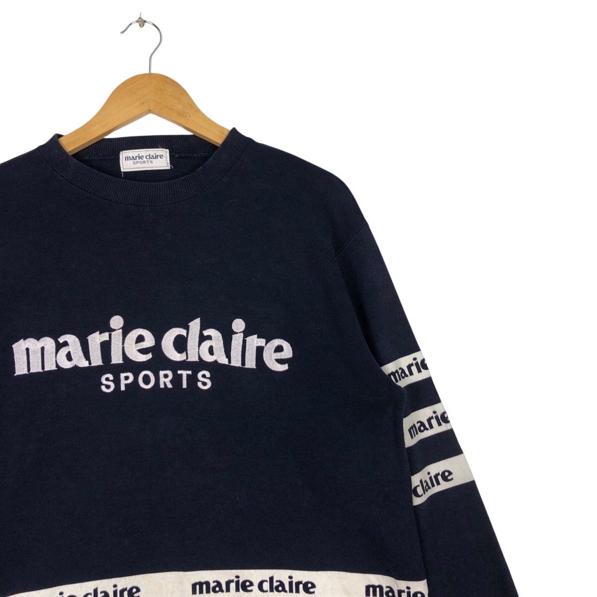 Japanese Brand × Vintage Vintage Marie Claire Sweatshirt Full Print Rare 90s Size US M / EU 48-50 / 2 - 5 Thumbnail