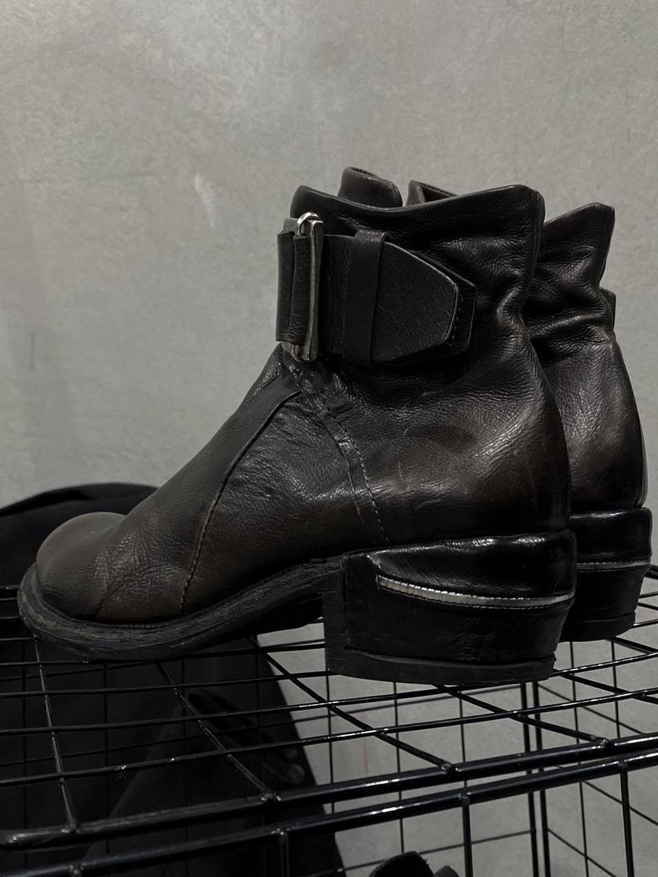 A.S.98 A.s.98 Avangard Leather Heels Size US 8 / IT 38 - 5 Thumbnail