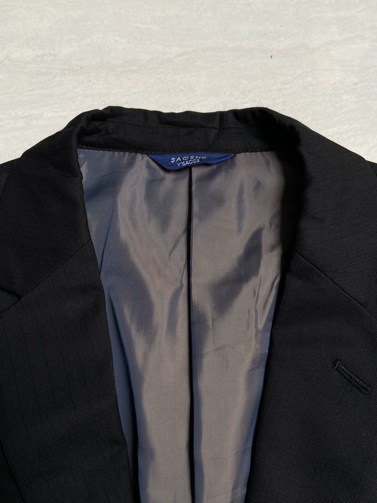 Yohji Yamamoto SACSNY Y’SACCS Black Suit Size US S / EU 44-46 / 1 - 10 Thumbnail