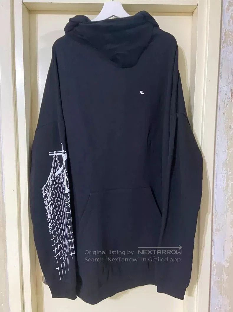 Raf Simons Raf Simons Oversized Hoodie with Chain Design. Size US L / EU 52-54 / 3 - 2 Thumbnail