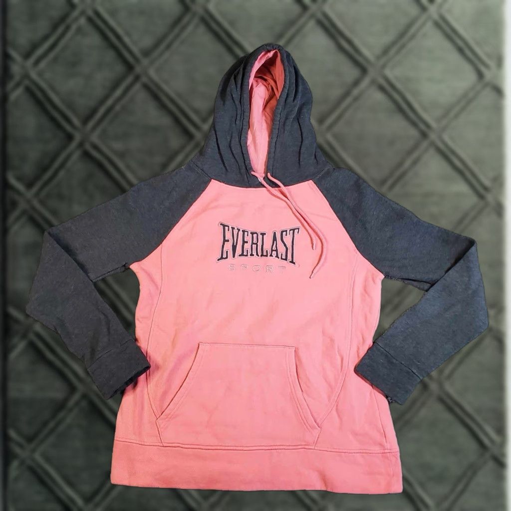 Everlast Womens Everlast Sport Hoodie Shirt Hooded Pullover Multicolor Solid Long Sleeve L Size L / US 10 / IT 46 - 1 Thumbnail