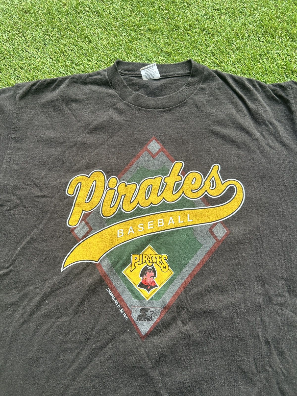 Starter Vintage 1992 Pittsburgh Pirates starter T-Shirt Size US L / EU 52-54 / 3 - 2 Thumbnail