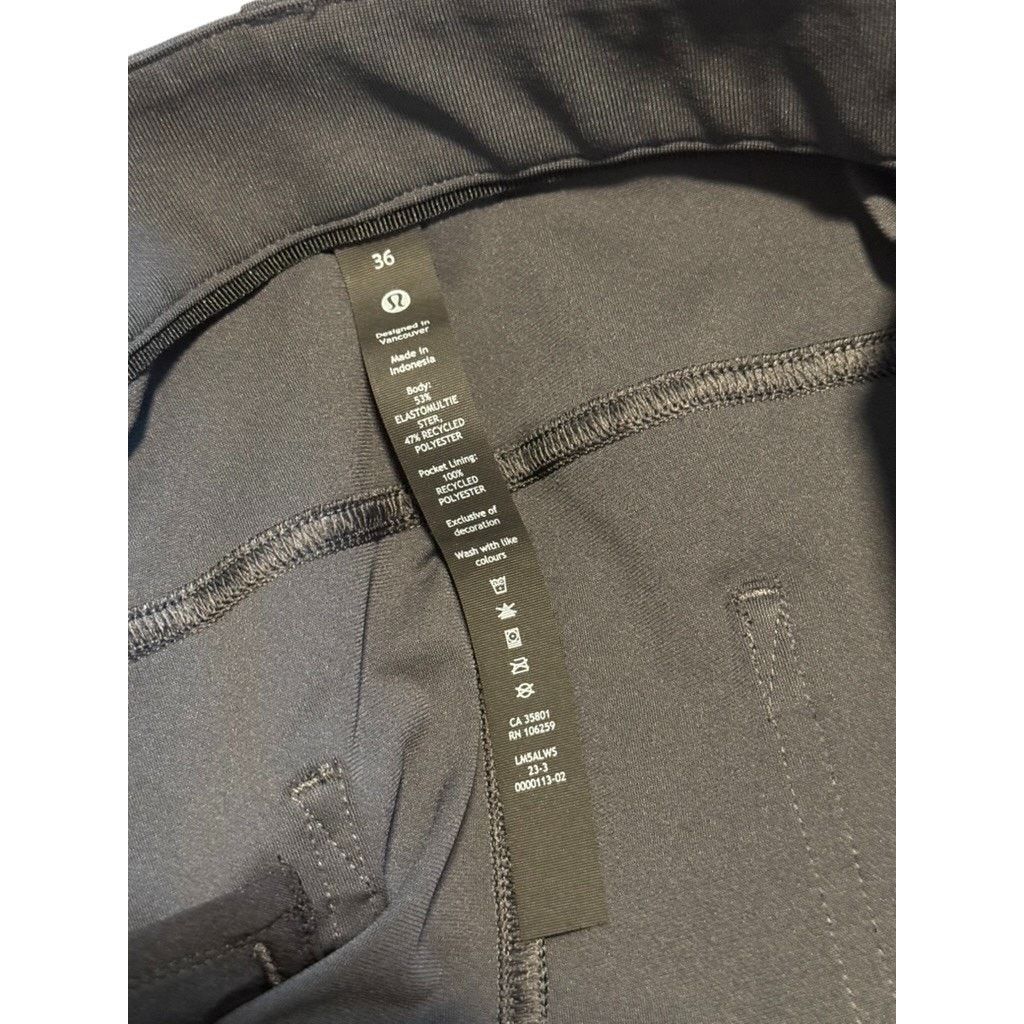 Lululemon Lululemon ABC Slim-Fit Trouser 28"L Warpstreme Size 36 Size US 36 / EU 52 - 3 Thumbnail