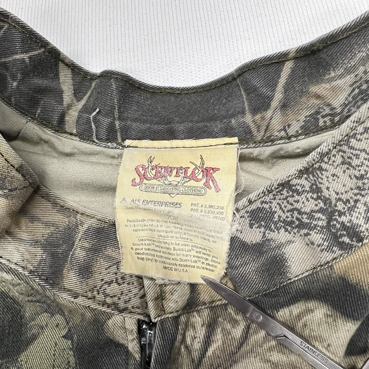 Vintage VTG Scentlock Jacket Camo Green Hunting Camouflage Mock Neck Size US XXL / EU 58 / 5 - 13 Thumbnail