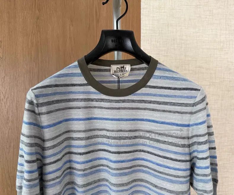 Hermes Hermes Short Sleeve Knit T-Shirt for Spring and Summer Size US S / EU 44-46 / 1 - 2 Thumbnail