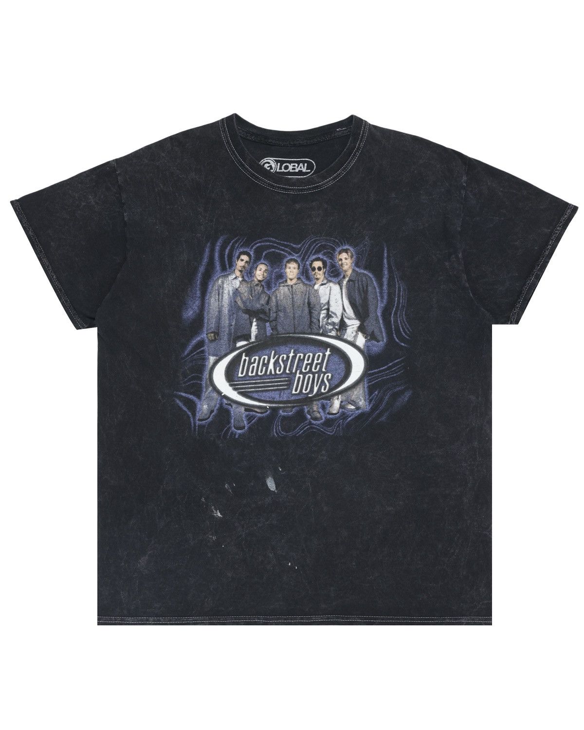 Band Tees Vintage Backstreet Boys Graphic T-Shirt Washed Black Size US S / EU 44-46 / 1 - 1 Thumbnail