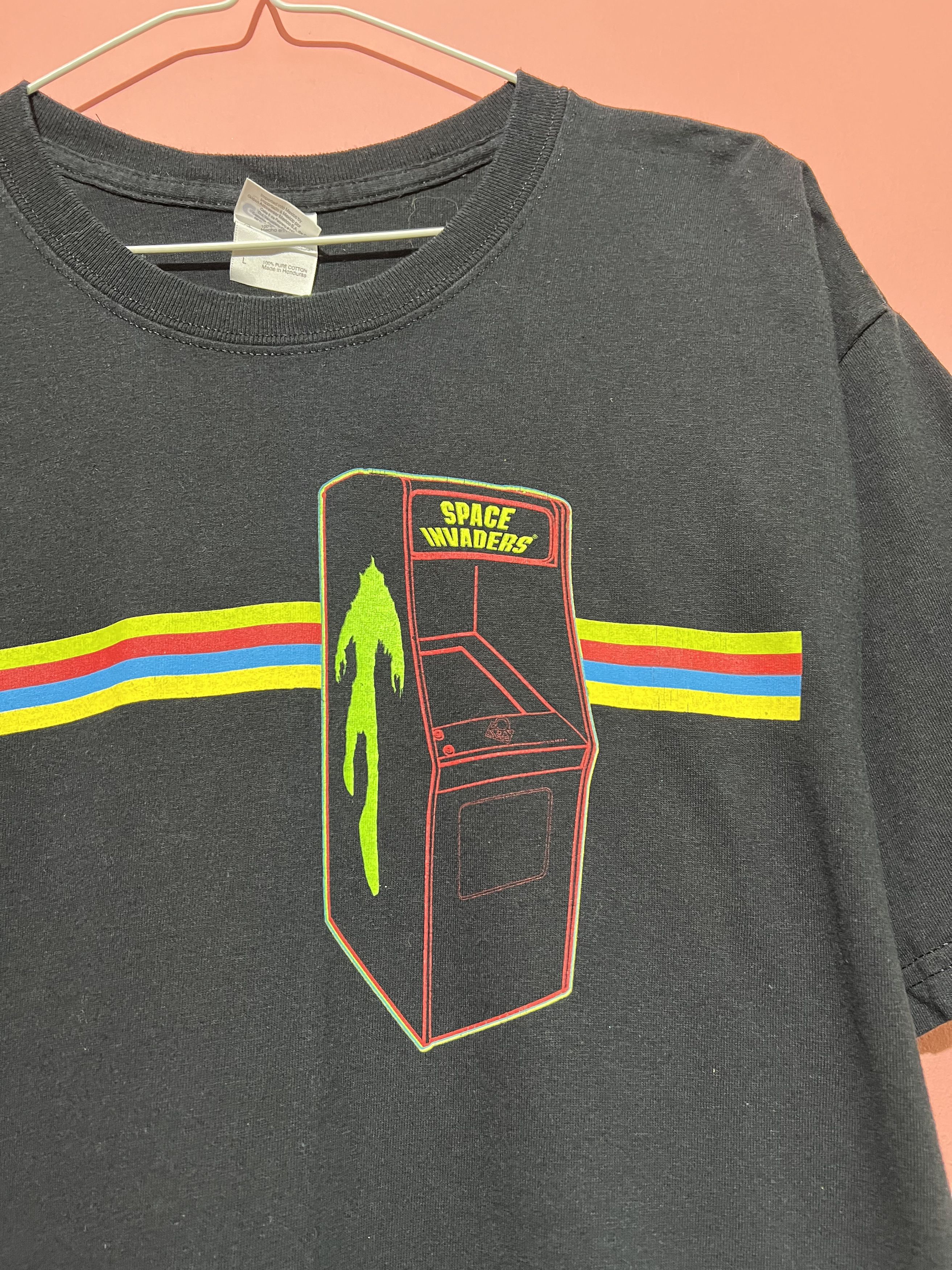 Gildan Space invaders retro brand tee t-shirt gildan Size US L / EU 52-54 / 3 - 2 Thumbnail