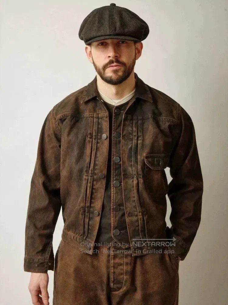 Vintage Vintage Brown Canvas Work Vest. Size US M / EU 48-50 / 2 - 2 Thumbnail