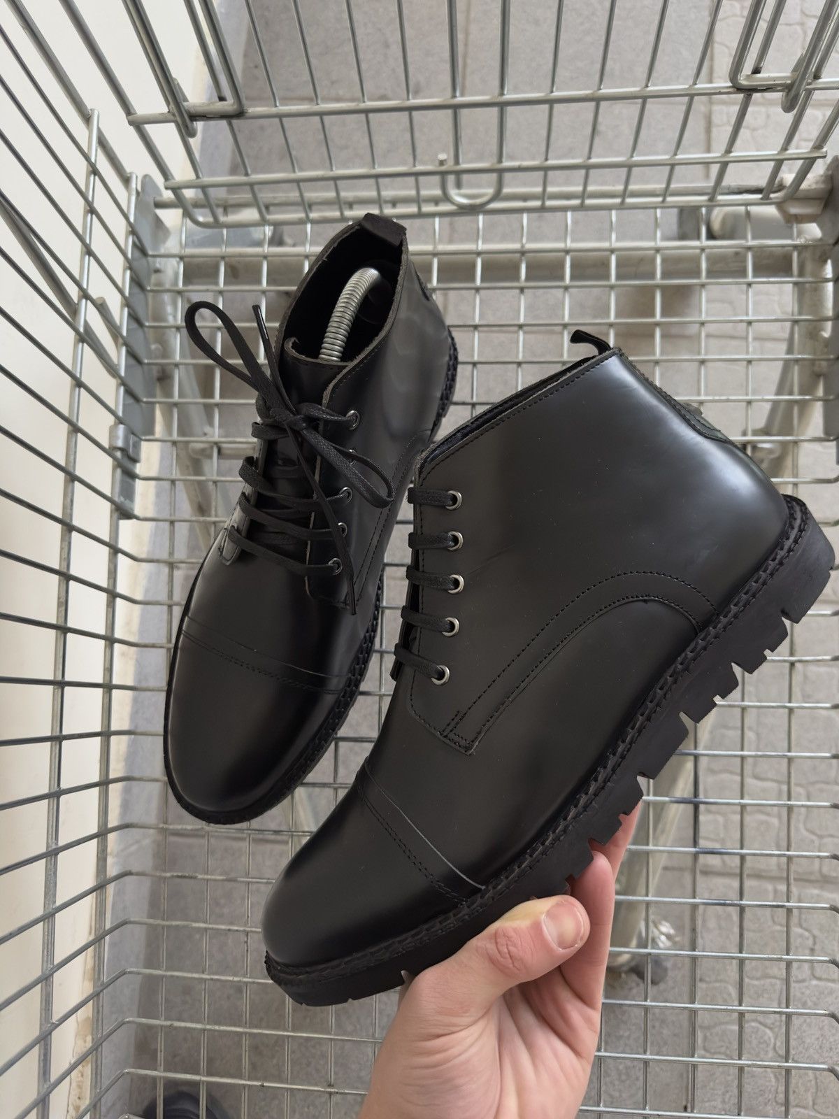 Walk London Walk London Black Leather Boots Size 10 Size US 10 / EU 43 - 1 Thumbnail