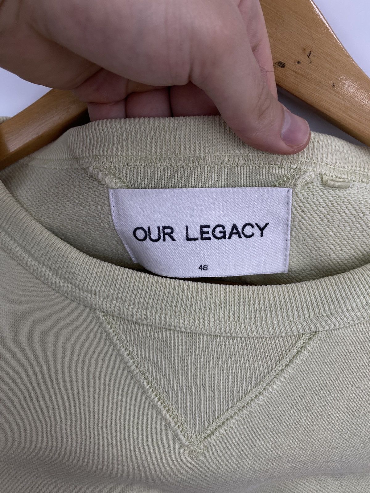 🇺🇸 Our Legacy SS14 - FLOURESCENT GREEN Sweatshirt Hype Y2K
