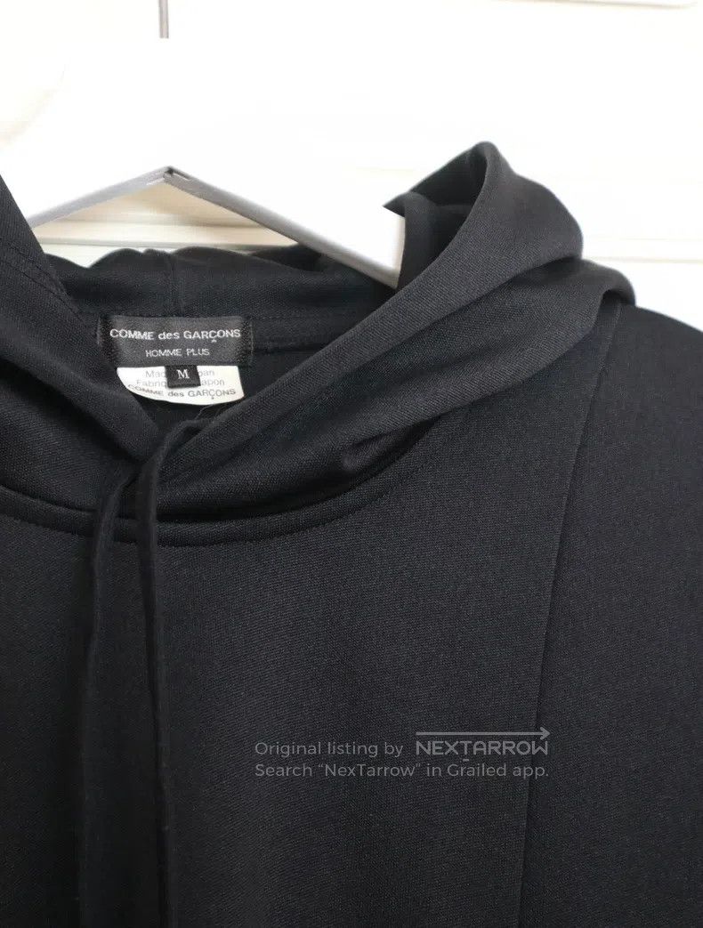 Comme des Garcons Comme Des Garcons Black Polyester Double Layer Hoodie Size US M / EU 48-50 / 2 - 5 Thumbnail