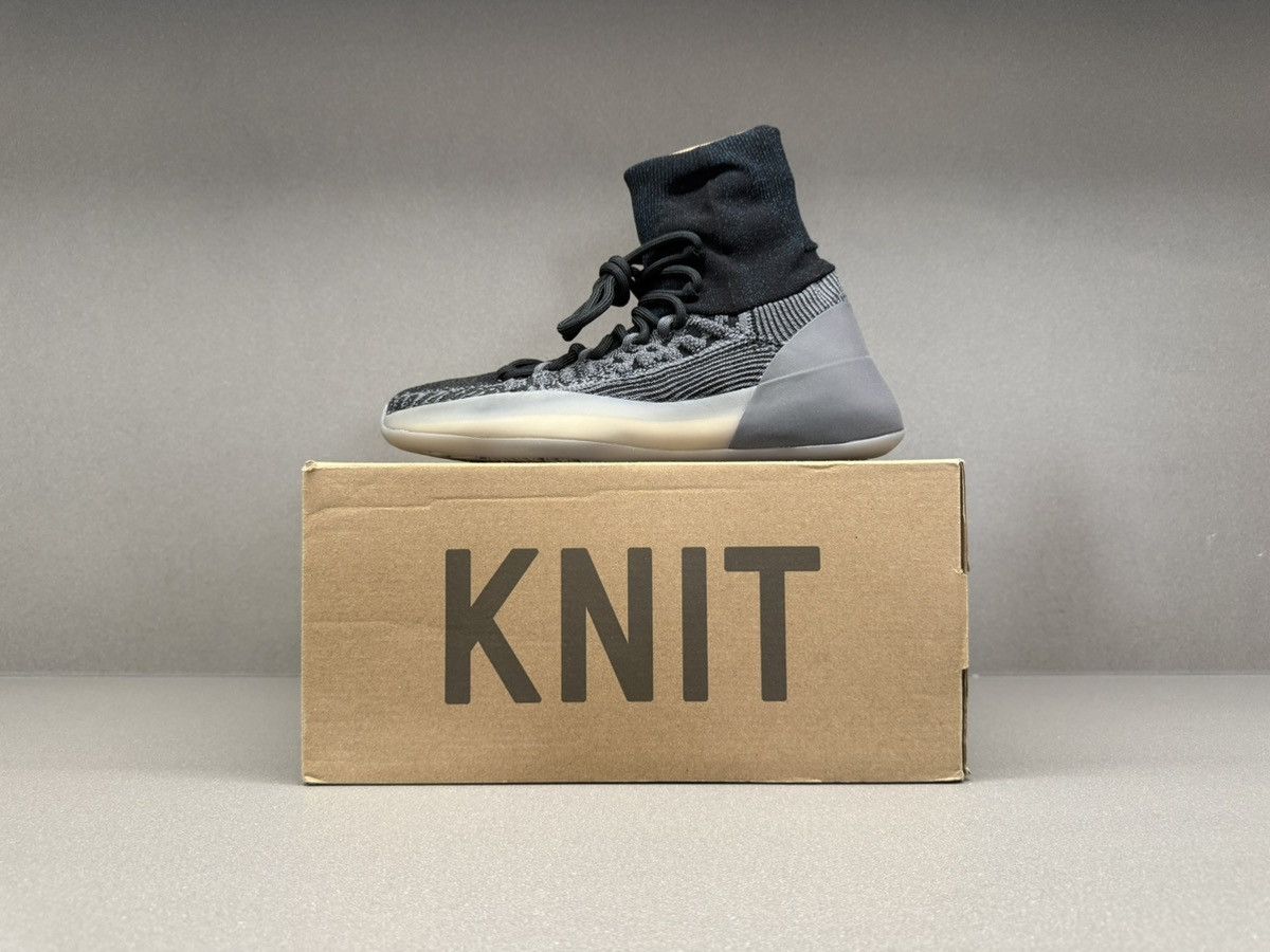 Yeezy Adidas Yeezy BSKTBL Knit Slate Blue Size US 6 / EU 39 - 2 Thumbnail