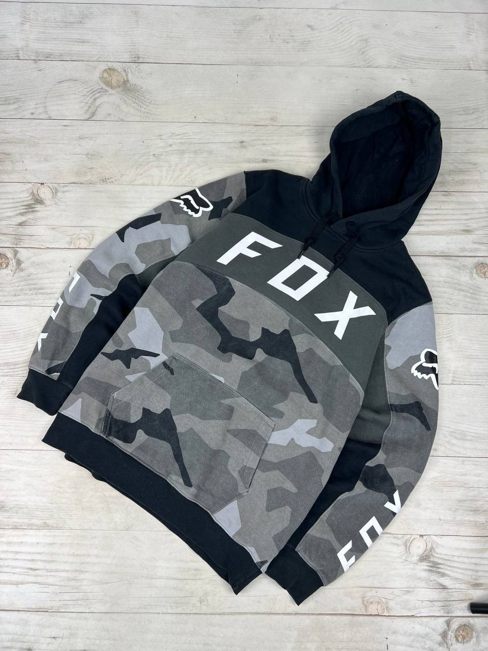 Vintage Fox Racing Hoodie Big Logo