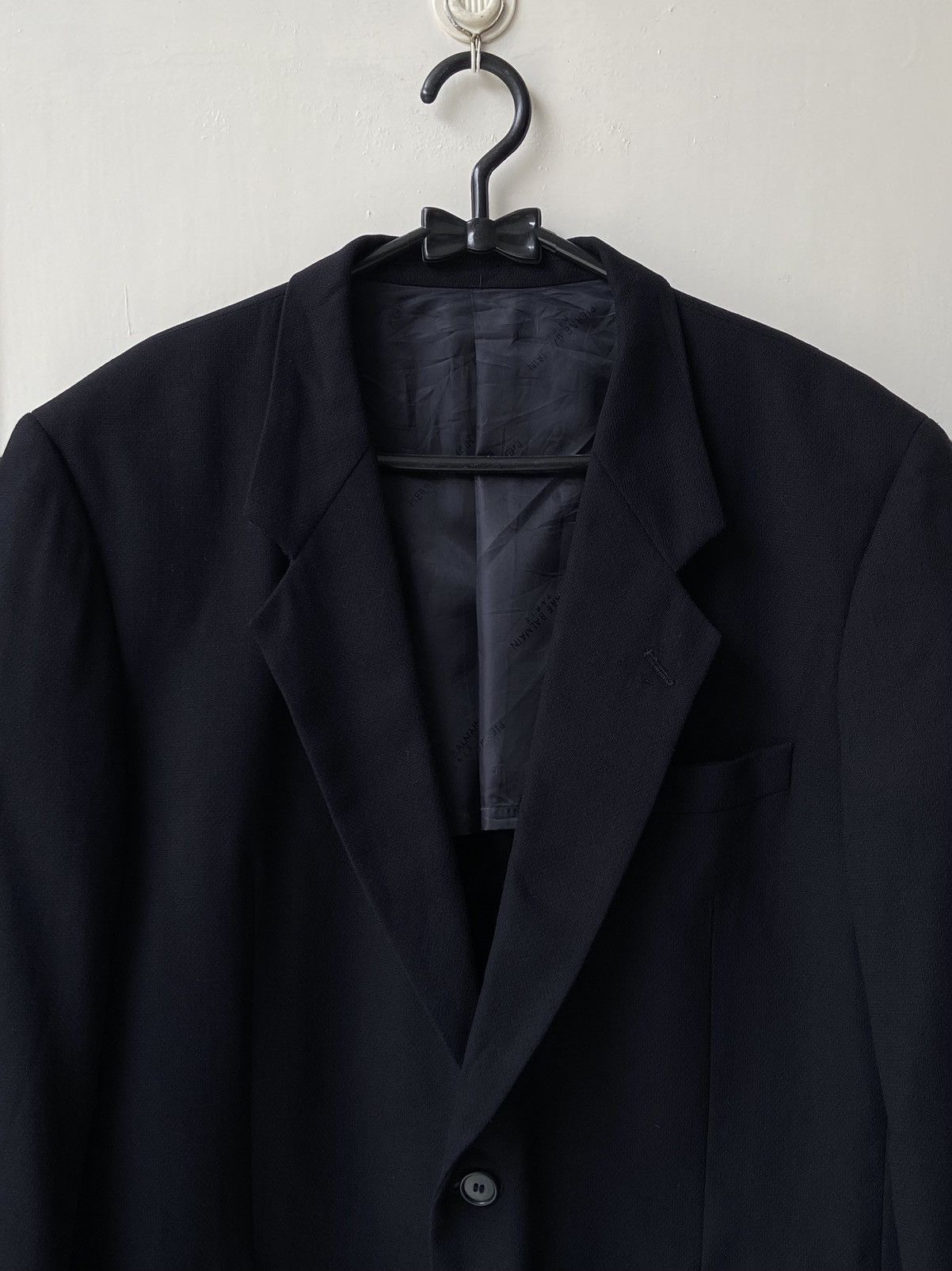 Pierre Balmain PIERRE BALMAIN Paris Navy Suit Size 54L - 3 Thumbnail