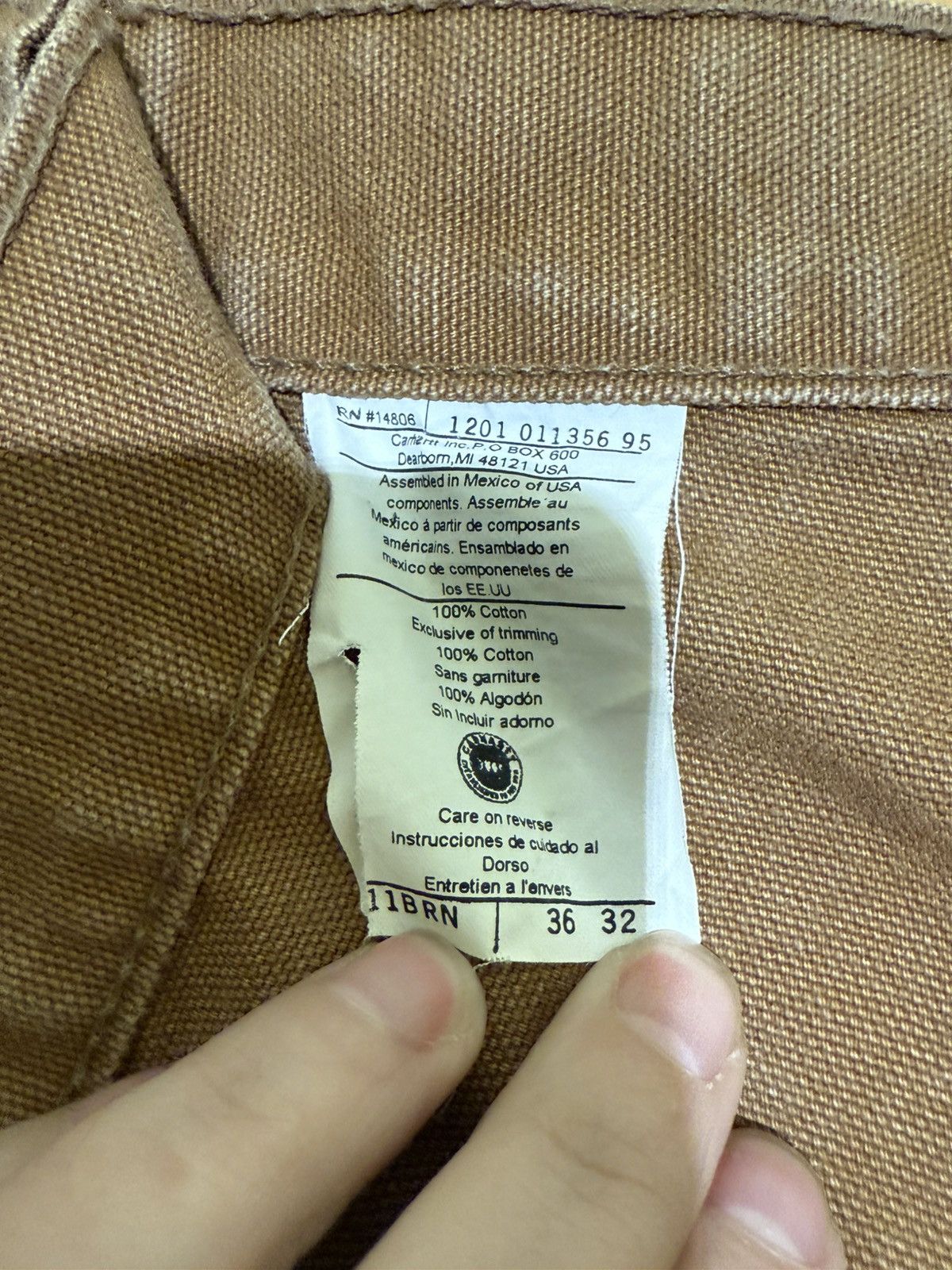 Carhartt 90’s Carhartt Carpenter Pants Size US 36 / EU 52 - 5 Thumbnail