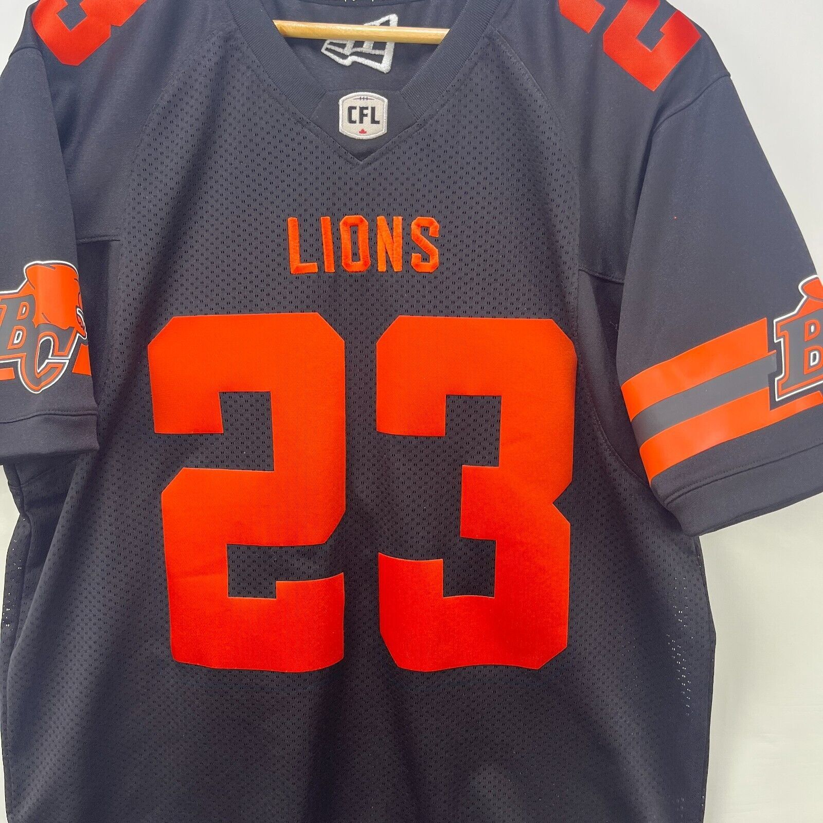 New Era × Vintage CFL BC Lions New Era Football Jersey Large Gromley Size US L / EU 52-54 / 3 - 2 Thumbnail