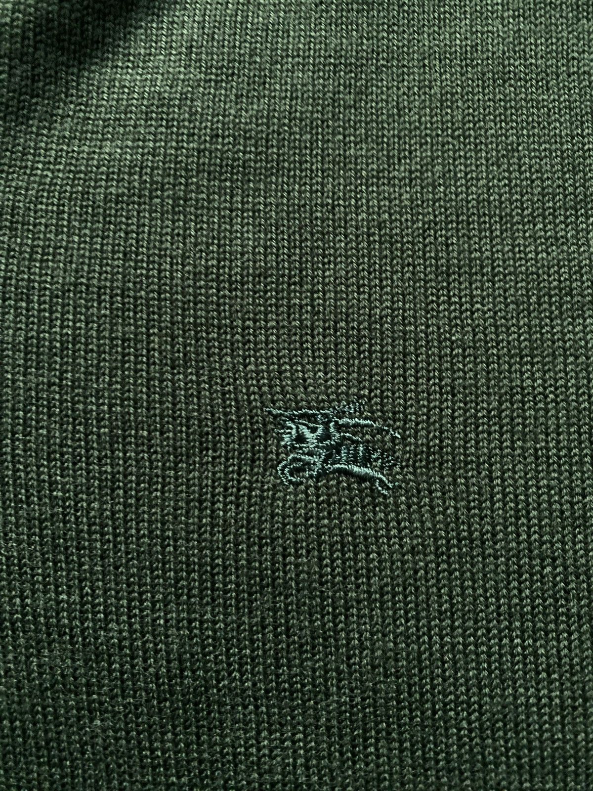 Burberry Vintage 90s Burberrys London Sweater V-Neck Old Money Style Size US L / EU 52-54 / 3 - 4 Thumbnail