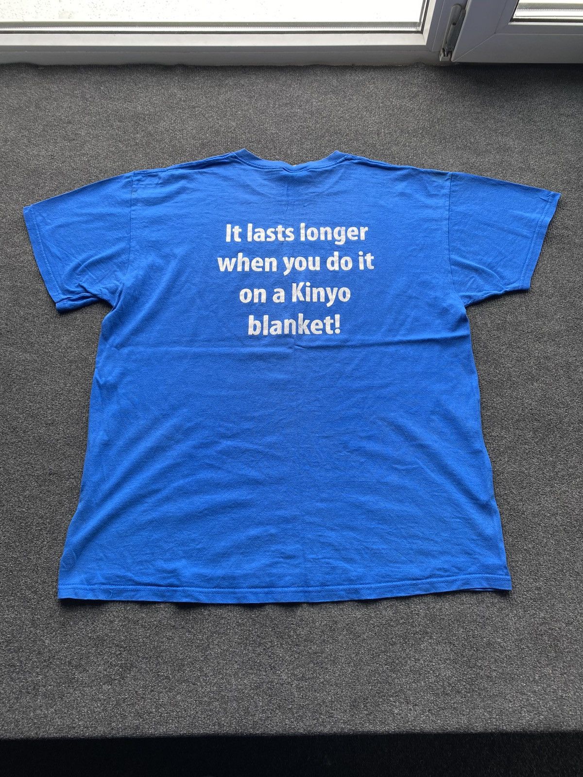 Other 🔥90s Kinyo Japanese Company Blue Faded tee rare Size US XL / EU 56 / 4 - 2 Thumbnail