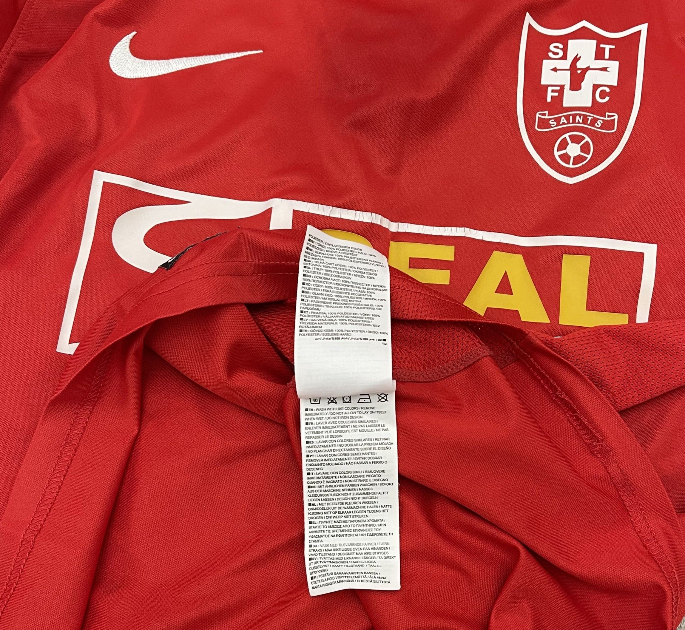 Nike Nike SAINTS Sandiacre Town FOOTBALL Size US L / EU 52-54 / 3 - 6 Thumbnail