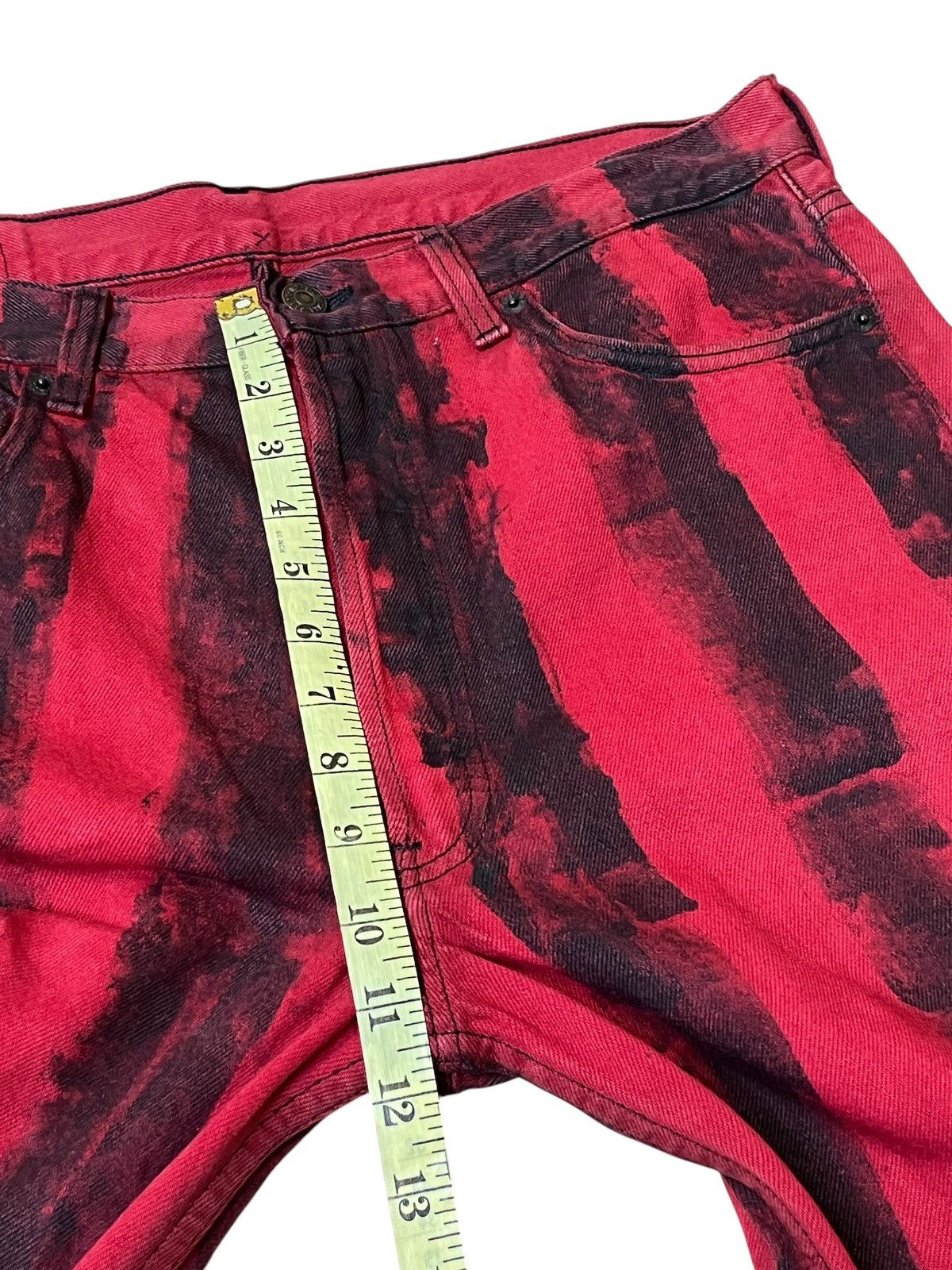 Levi's Vintage Clothing VINTAGE 90s LEVI’S 501 CUSTOM PRISONER INSPIRED ROBINS JEANS Size US 34 / EU 50 - 14 Thumbnail
