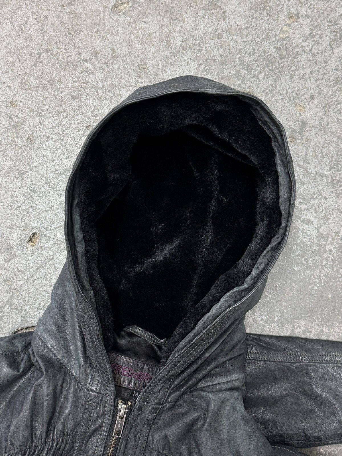 Japanese Brand Vintage Real Leather Avant Garde y2k Jacket Size M / US 6-8 / IT 42-44 - 14 Thumbnail