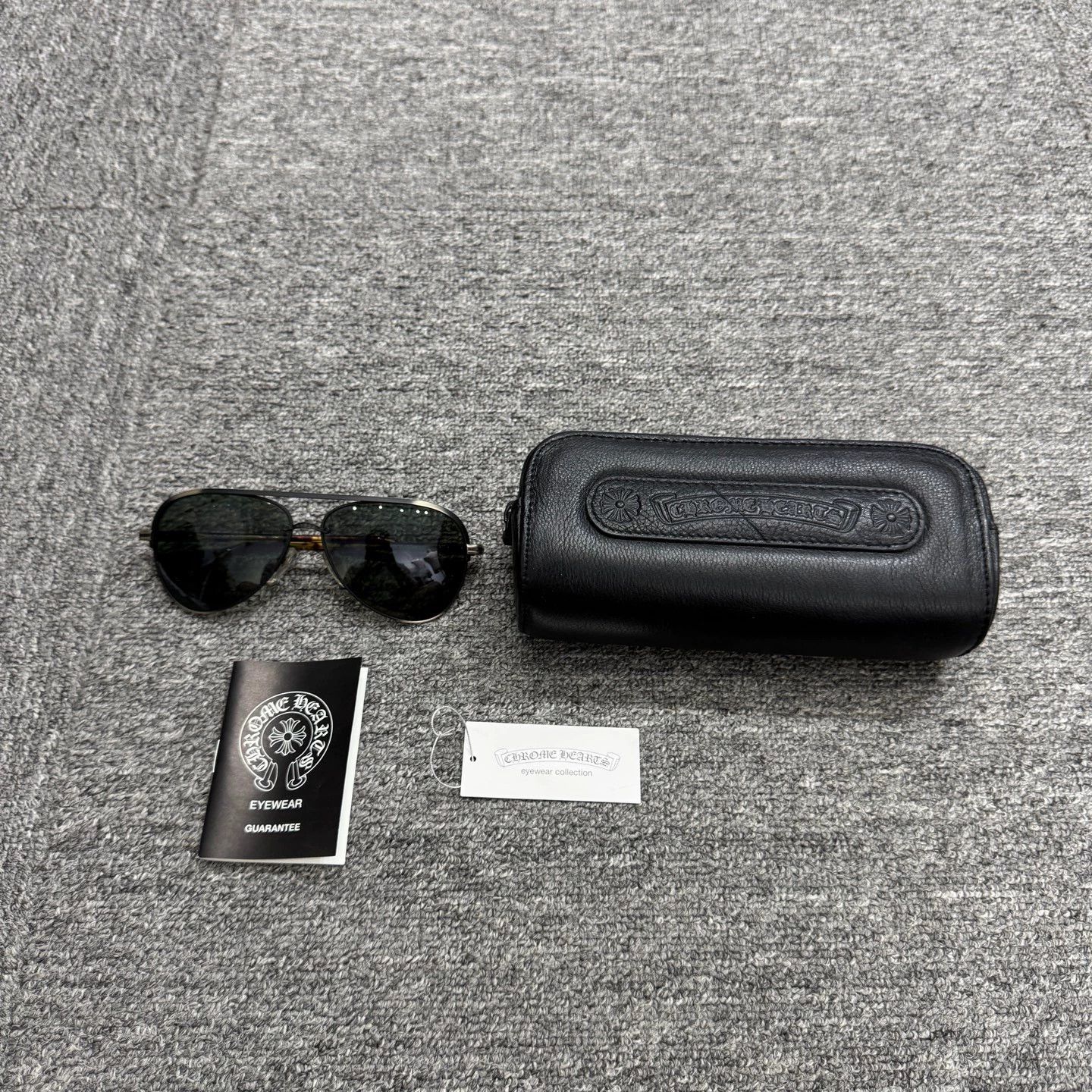 Chrome Hearts Chrome Hearts Leopard Print Temple Glasses OS Size ONE SIZE - 1 Thumbnail