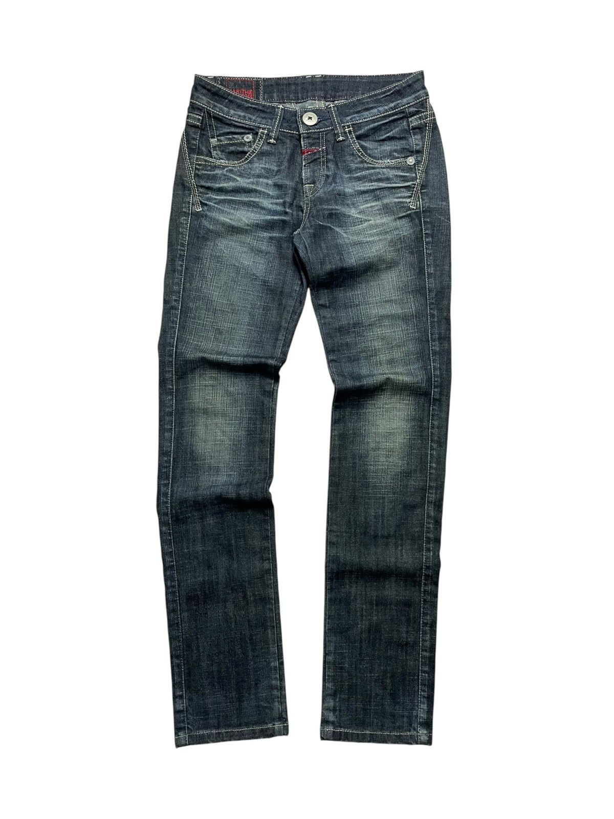 Marithe + Francois Girbaud Marithe Francois Girbaut Wash Denim Size US 29 - 1 Thumbnail