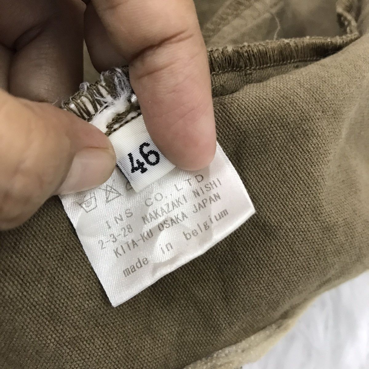 Japanese Brand Nakazaki Nishi Kita-Ku Osaka Basisbrook jacket made Belgium Size US M / EU 48-50 / 2 - 17 Thumbnail
