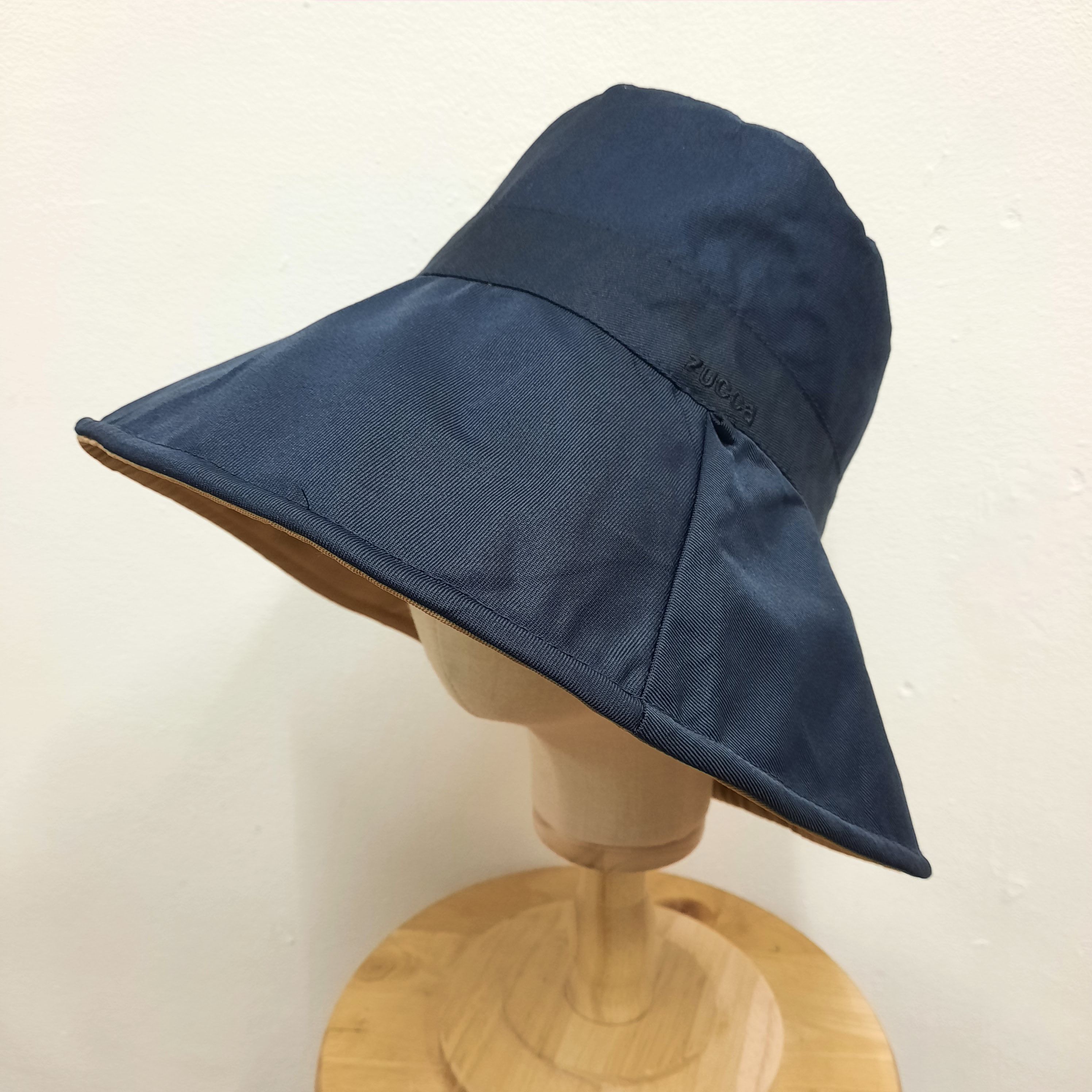 Issey Miyake 🏖 Cabane de zucca spellout big brim hat Size ONE SIZE - 2 Thumbnail
